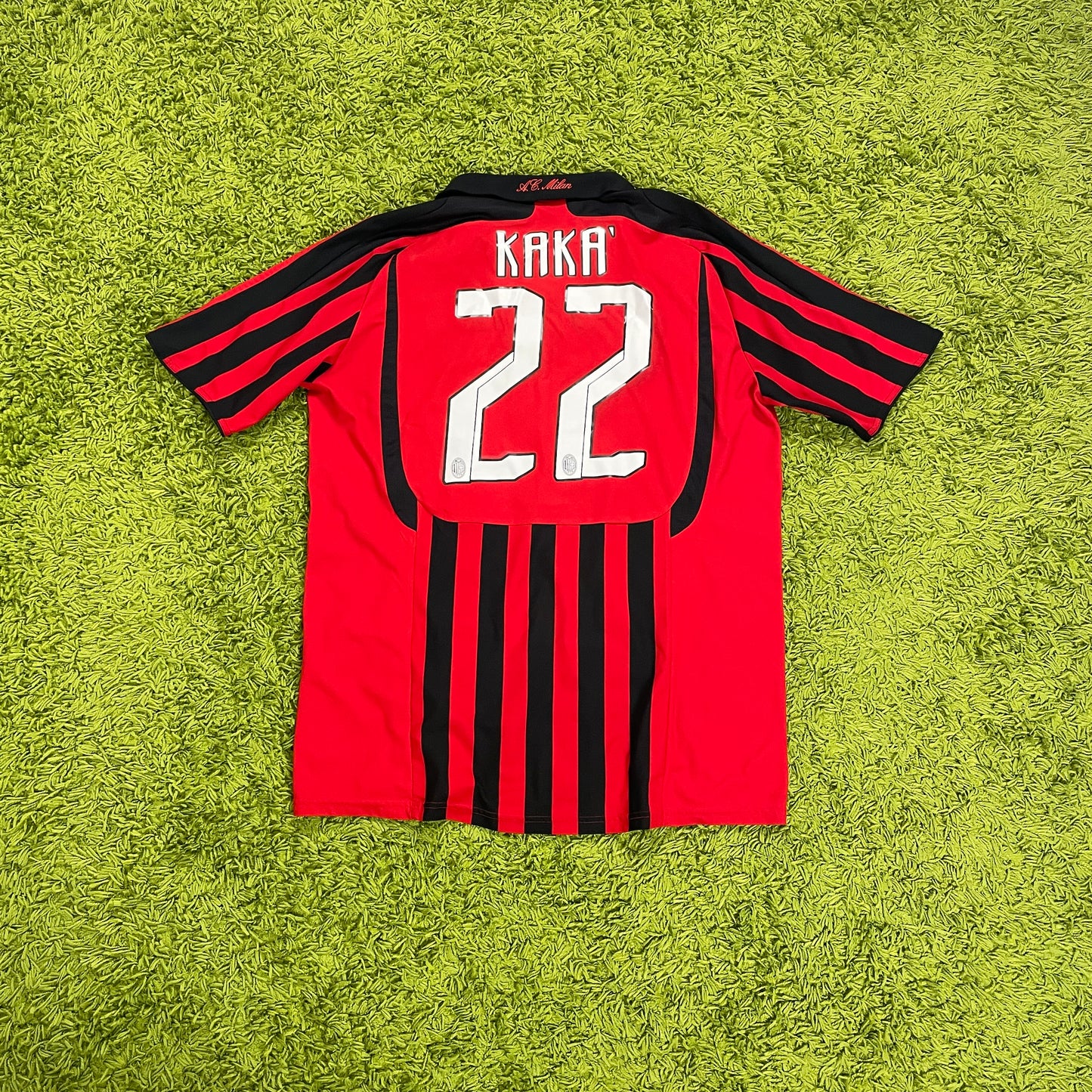 Adidas AC Mailand Trikot Kaka rot Größe XL 2007 2008