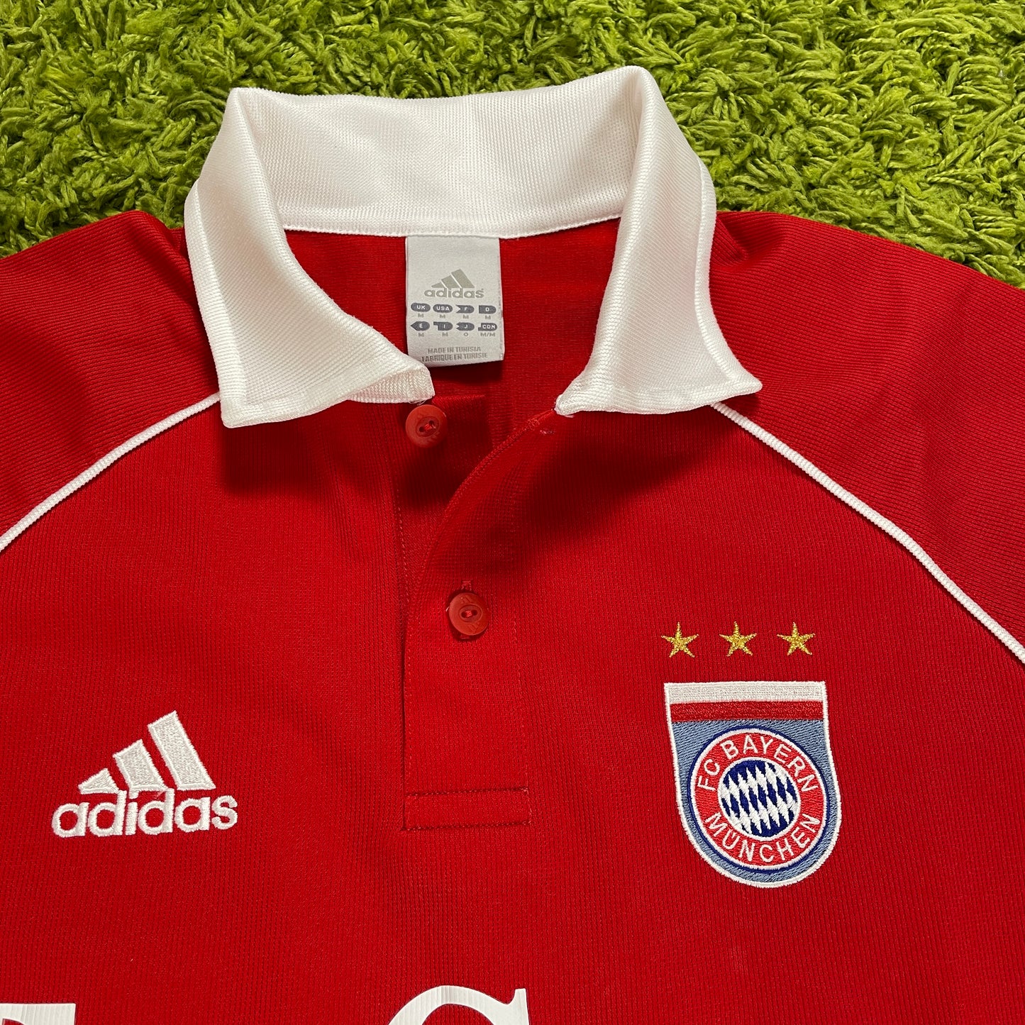 Adidas FC Bayern München Trikot rot Größe M 2004 2005