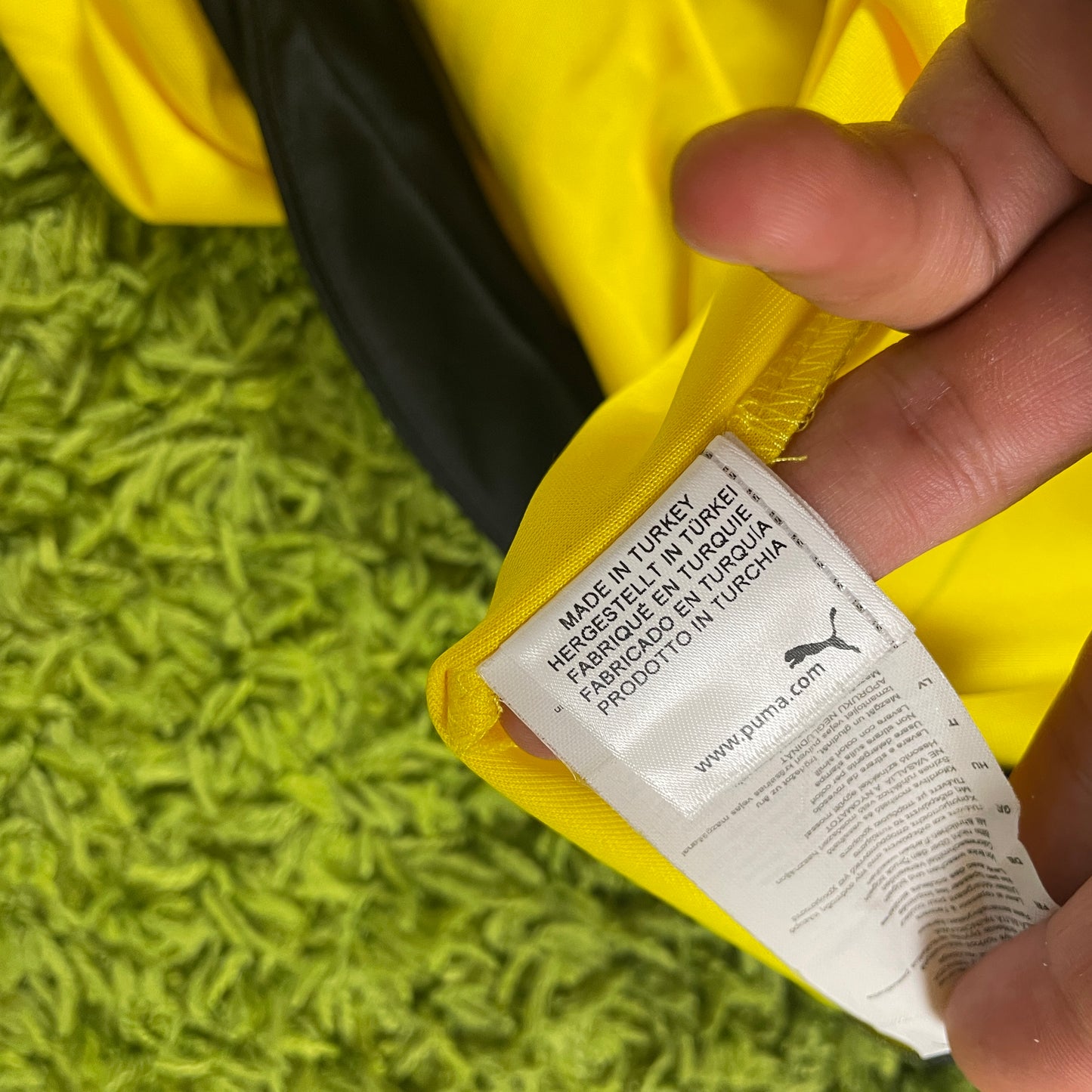 Puma BVB Borussia Dortmund Stankovic Trikot gelb Größe L 2015 2016