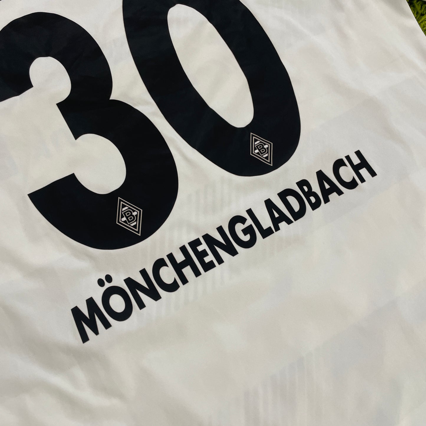 Kappa Borussia Mönchengladbach Elvedi Trikot weiß Größe XL 2016 2017