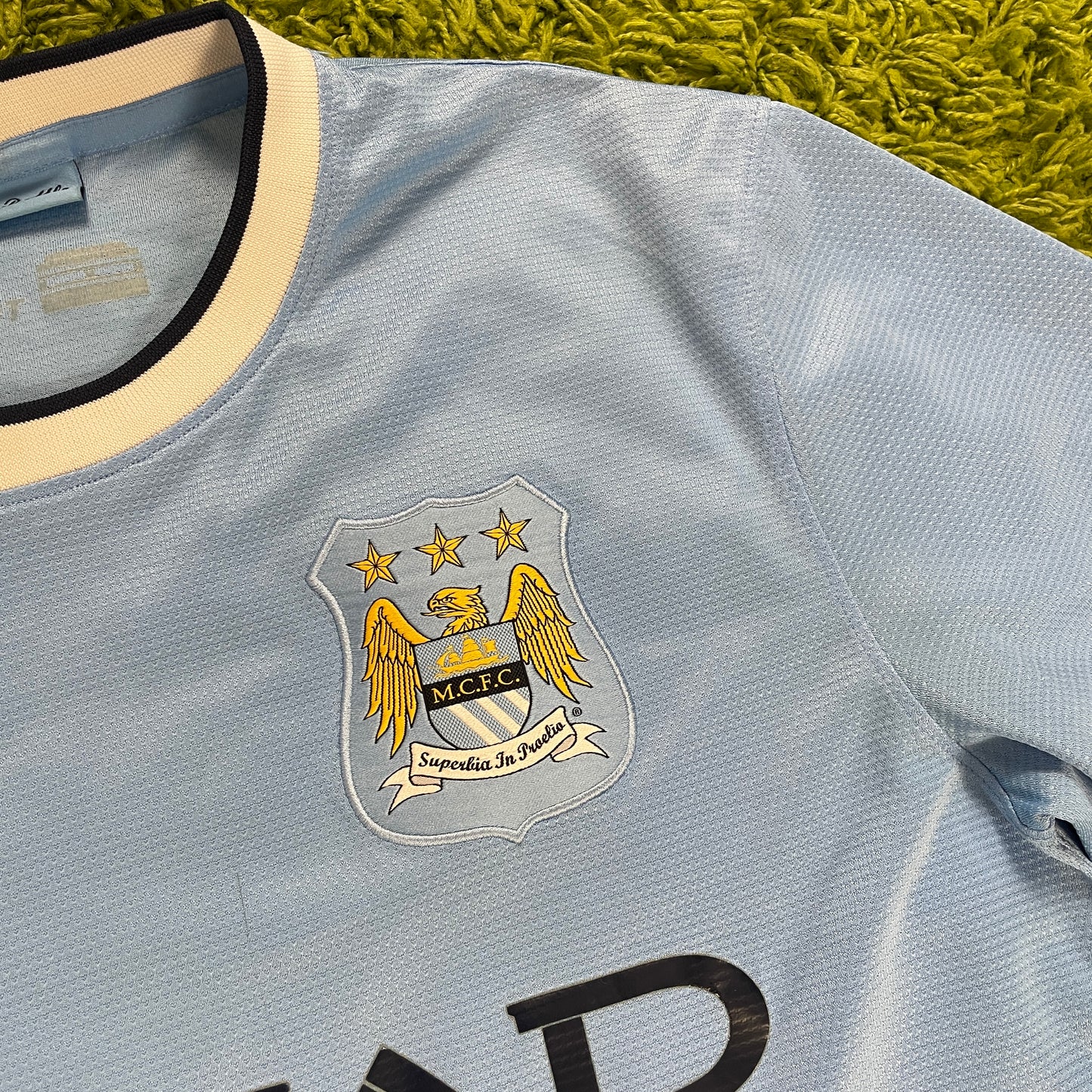 Nike Manchester City Trikot hellblau Größe M 2013 2014