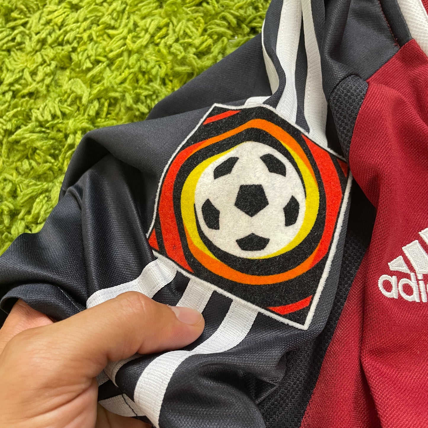 Adidas FC Bayern München Trikot rot Hargreaves Größe M 2001 2002