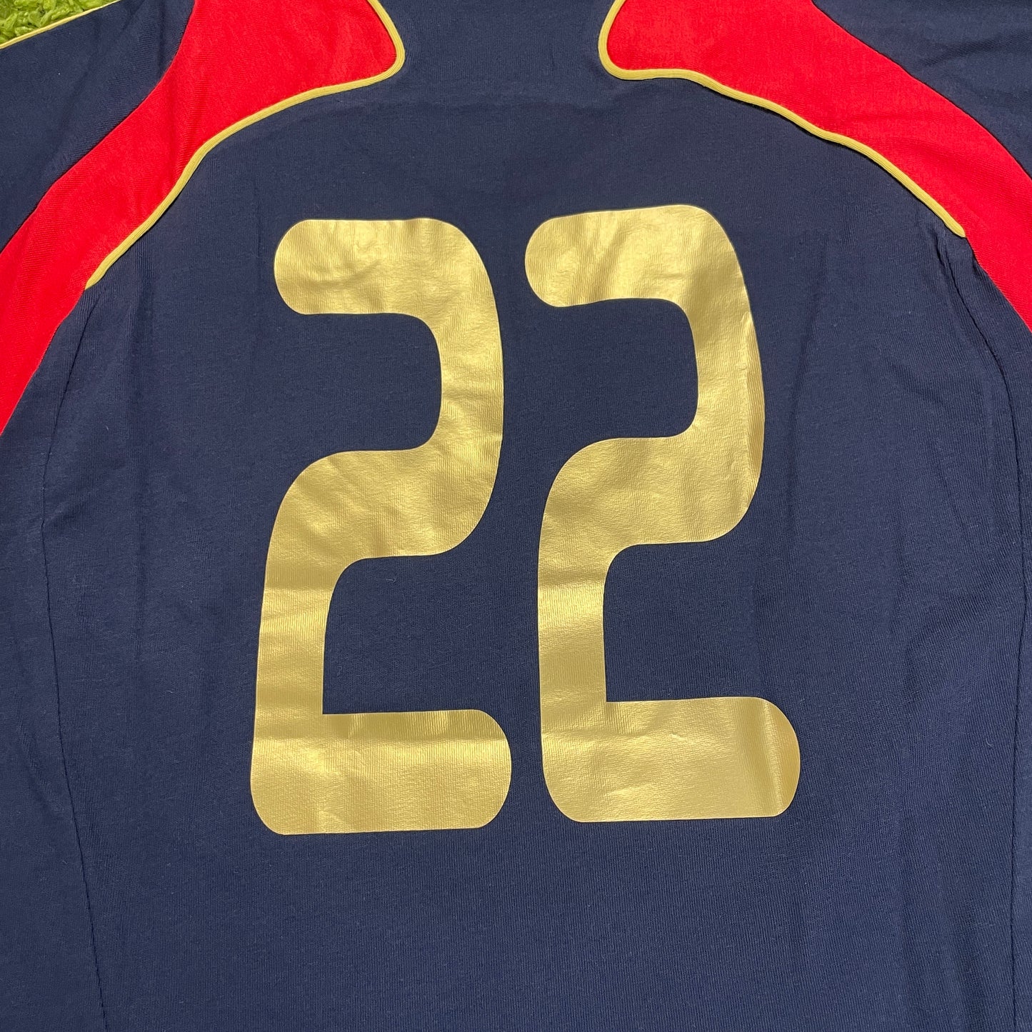 Adidas Spanien T Shirt Größe M blau 2008