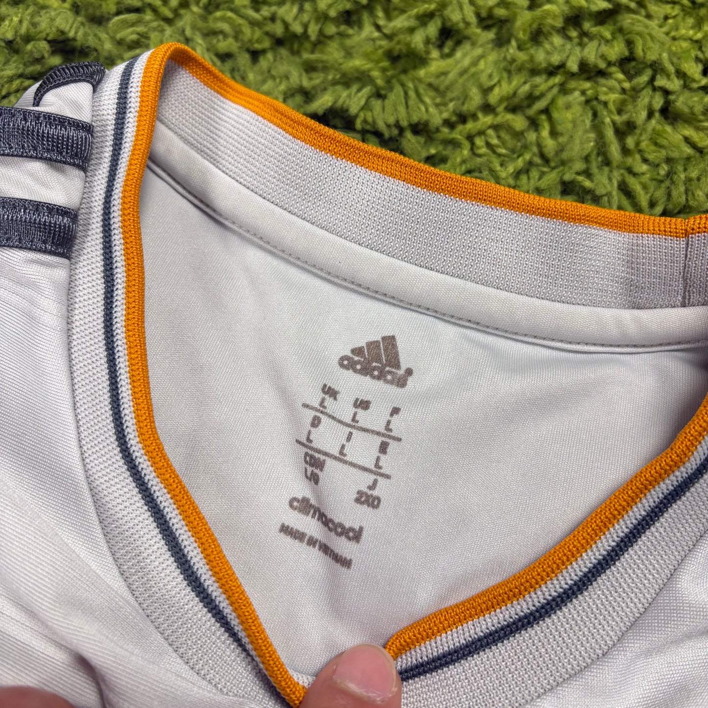 Adidas Real Madrid Ronaldo Trikot Weiß Größe L 2013 2014