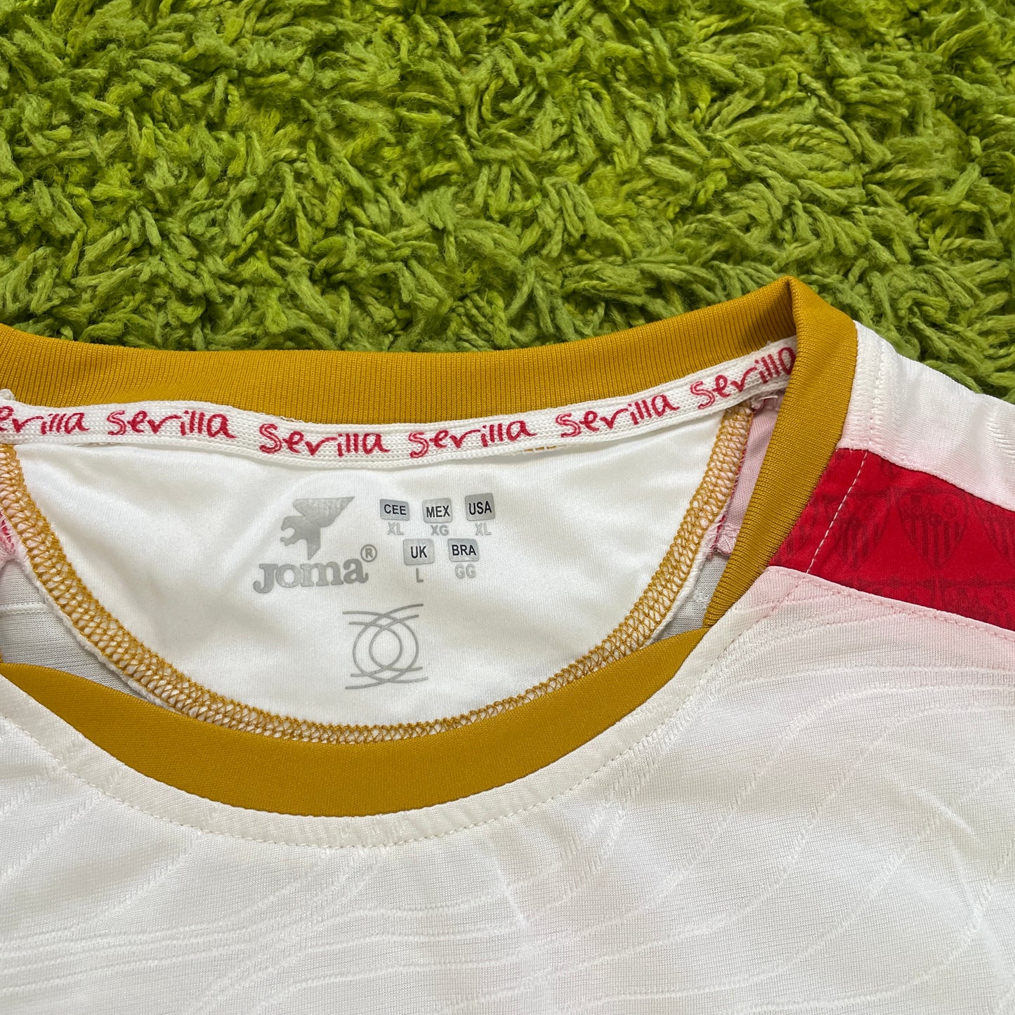 Joma Sevilla FC Trikot weiß 2008 2009 Größe XL
