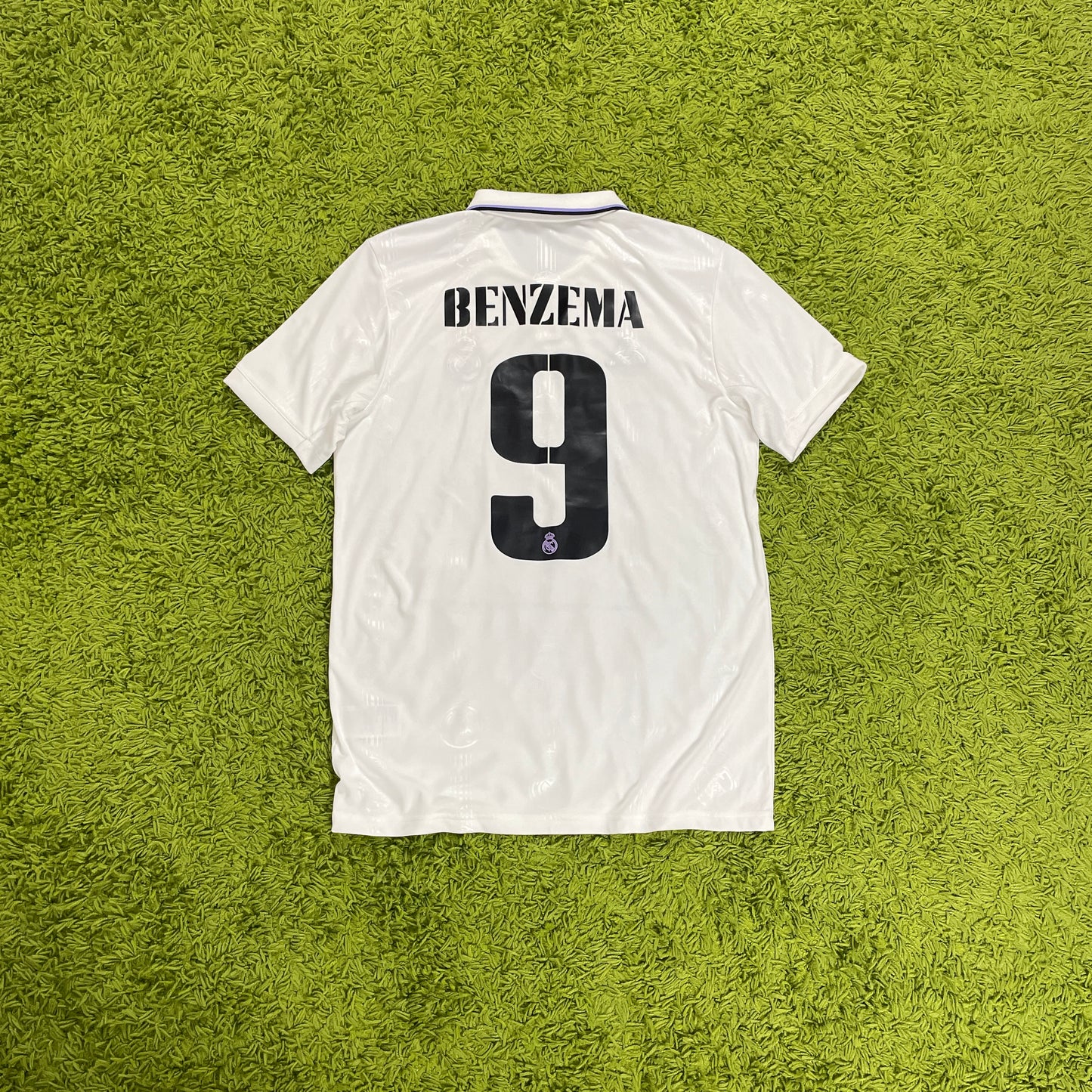 Adidas Real Madrid Benzema Trikot weiß Größe M 2022 2023