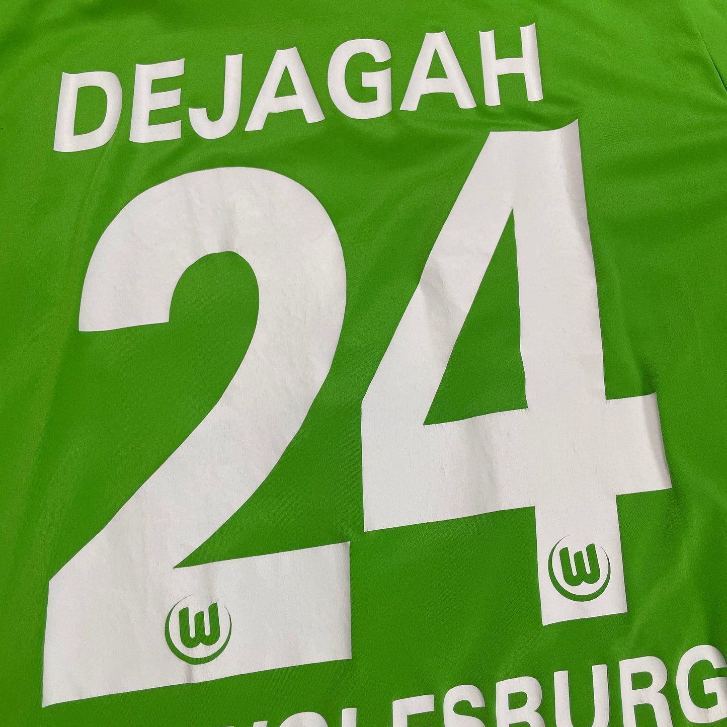 Adidas VFL Wolfsburg Dejagah Trikot grün Größe XL 2011 2012