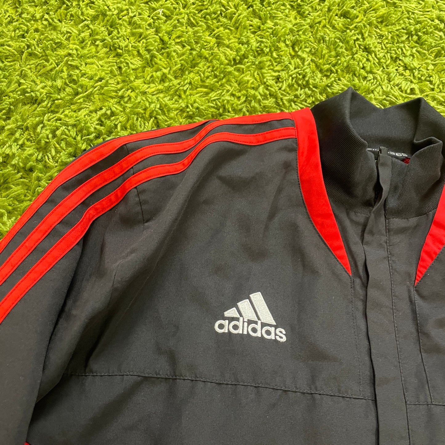 Adidas AC Mailand Milan Trainingsjacke Trackjacket schwarz Größe L 2007