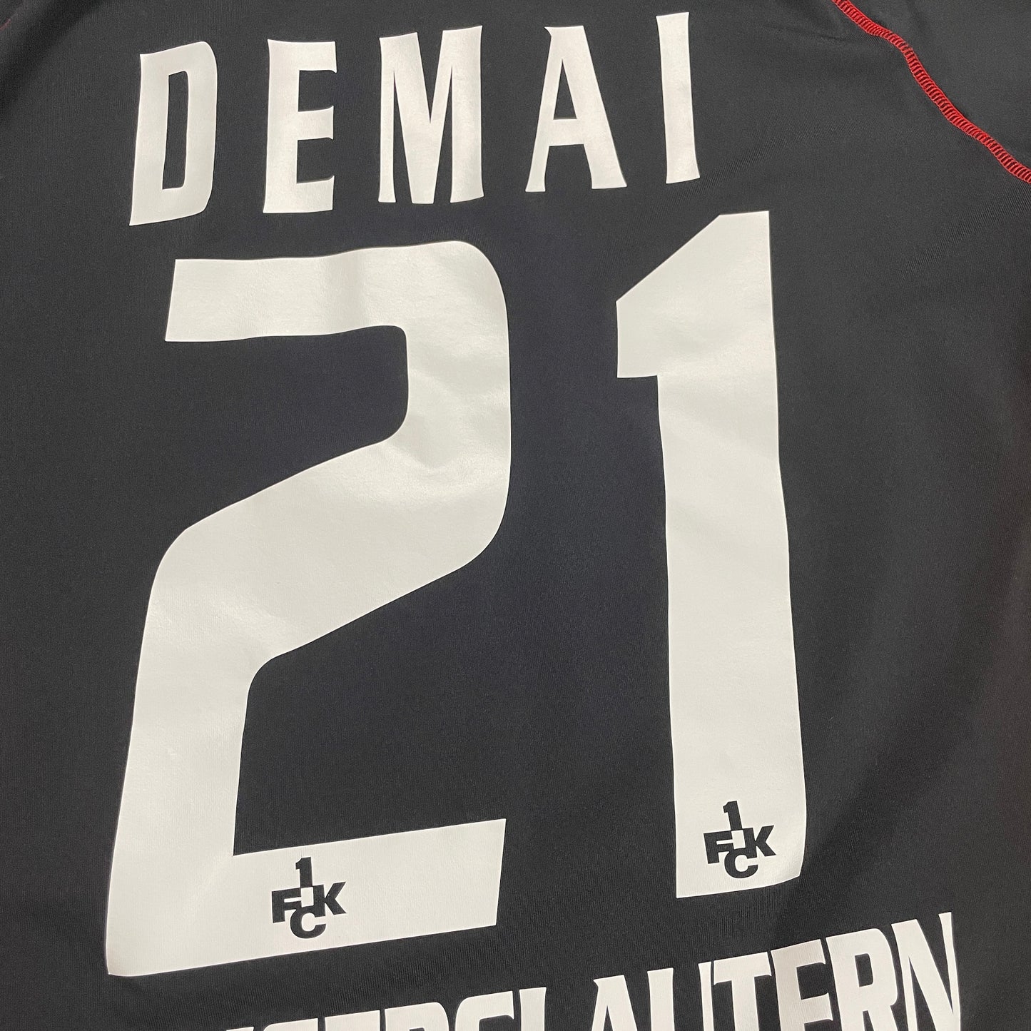 Kappa 1. FC Kaiserslautern Demai Trikot grau Größe L 2008 2009