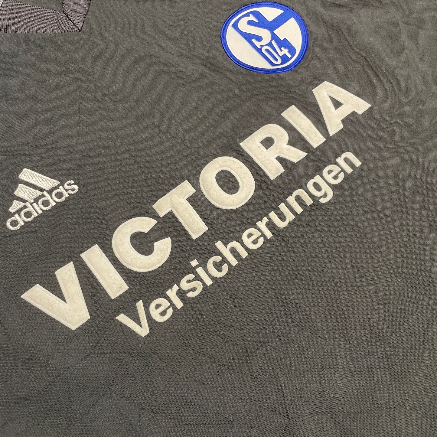 Adidas Schalke 04 Wilmots Trikot grau Größe XL 2001 2002