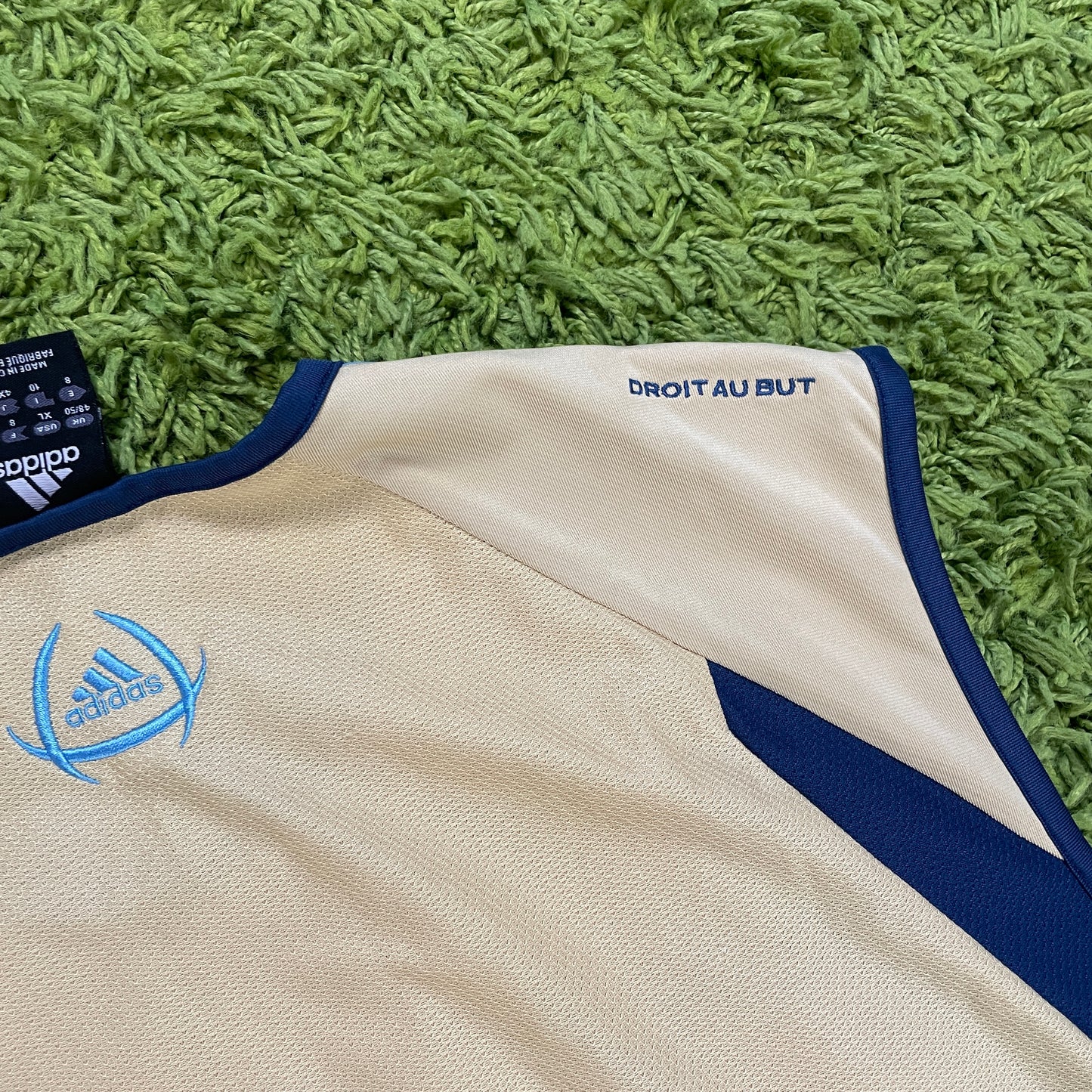 Adidas Olympique Marseille Tanktop Gold Größe L 2005