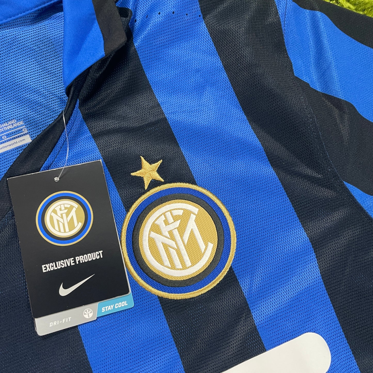 Nike Inter Mailand Trikot blau Größe L 2015 2016 pro Version