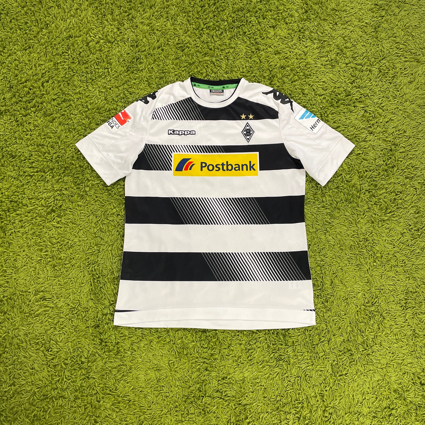 Kappa Borussia Mönchengladbach Elvedi Trikot weiß Größe XL 2016 2017