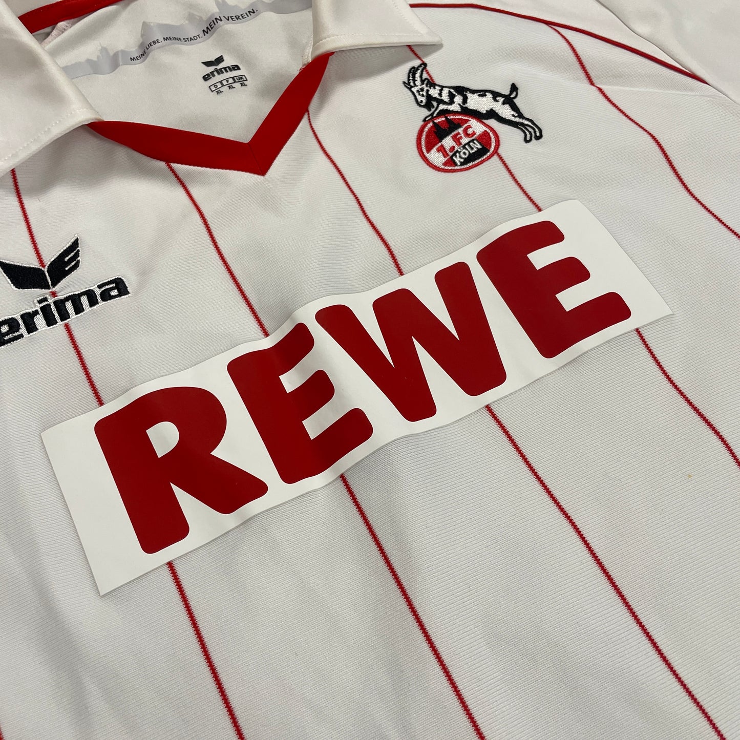 Erima 1. FC Köln Trikot weiß Größe XL 2012 2013