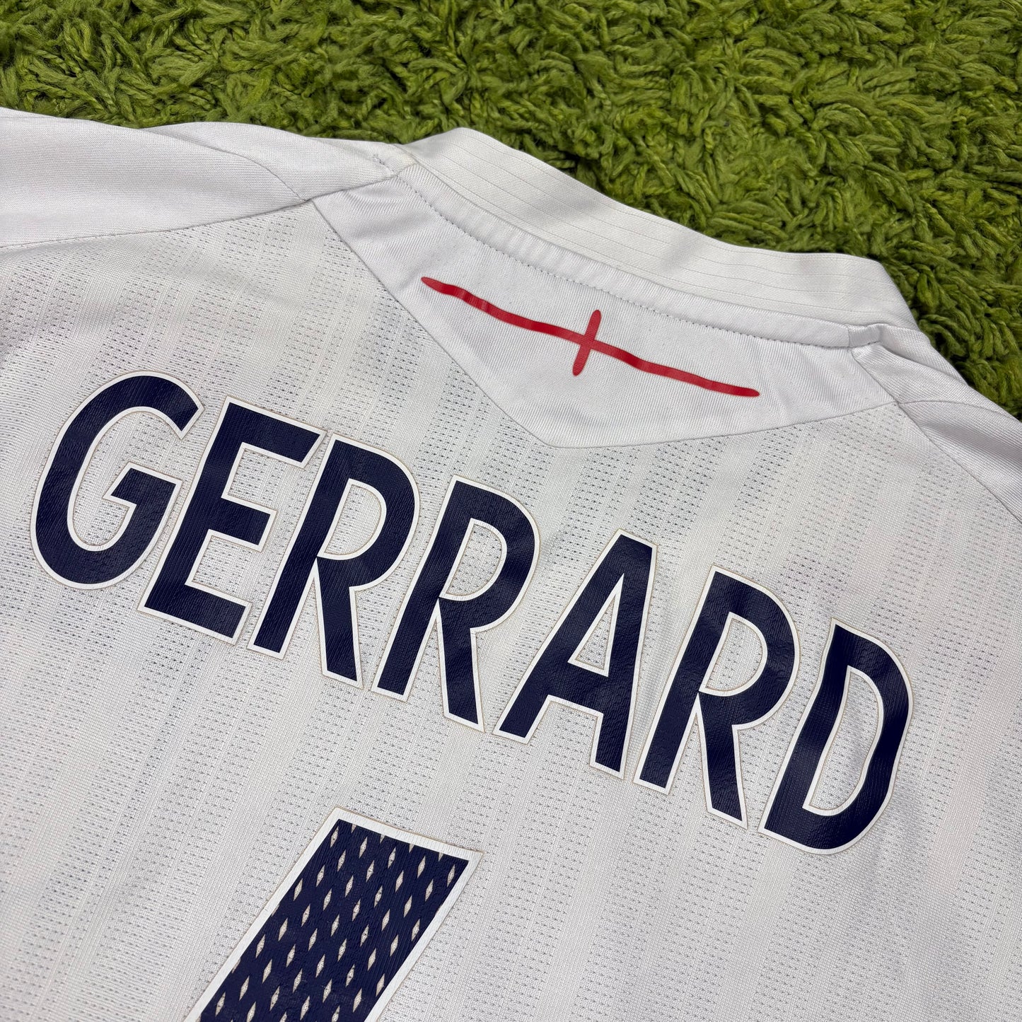 Umbro England Gerrard Trikot Weiß Größe XXL 2008