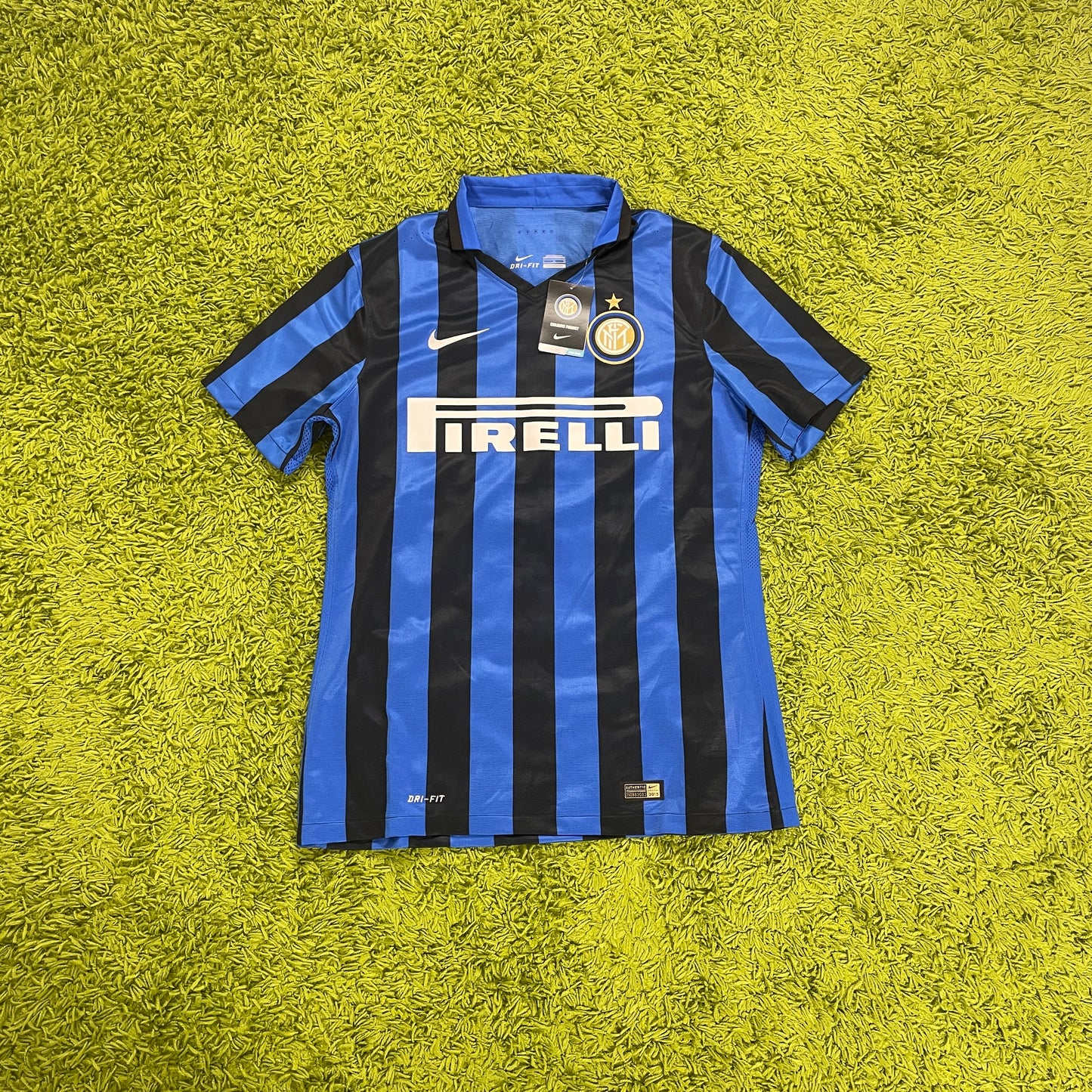 Nike Inter Mailand Trikot blau Größe L 2015 2016 pro Version