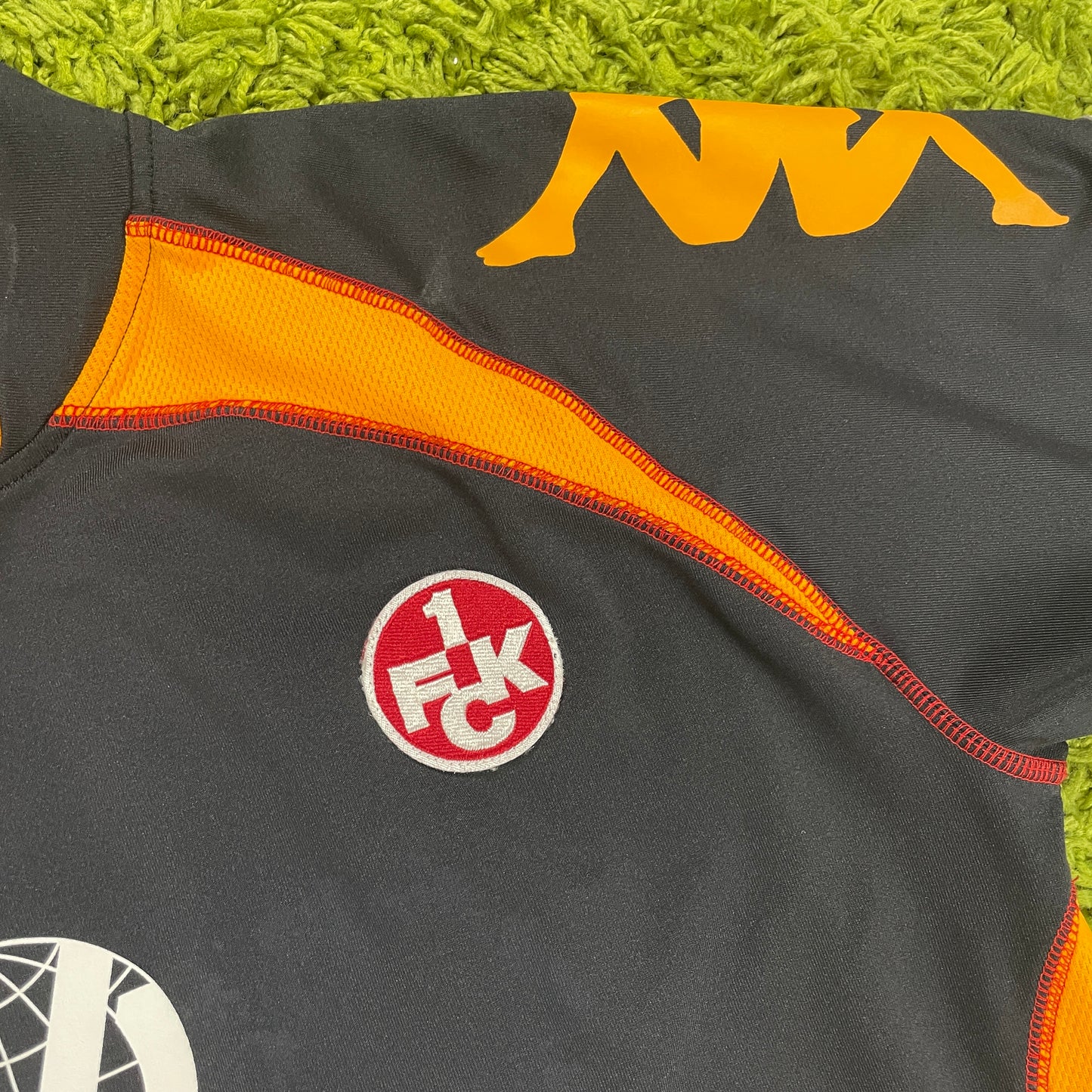 Kappa 1. FC Kaiserslautern Demai Trikot grau Größe L 2008 2009