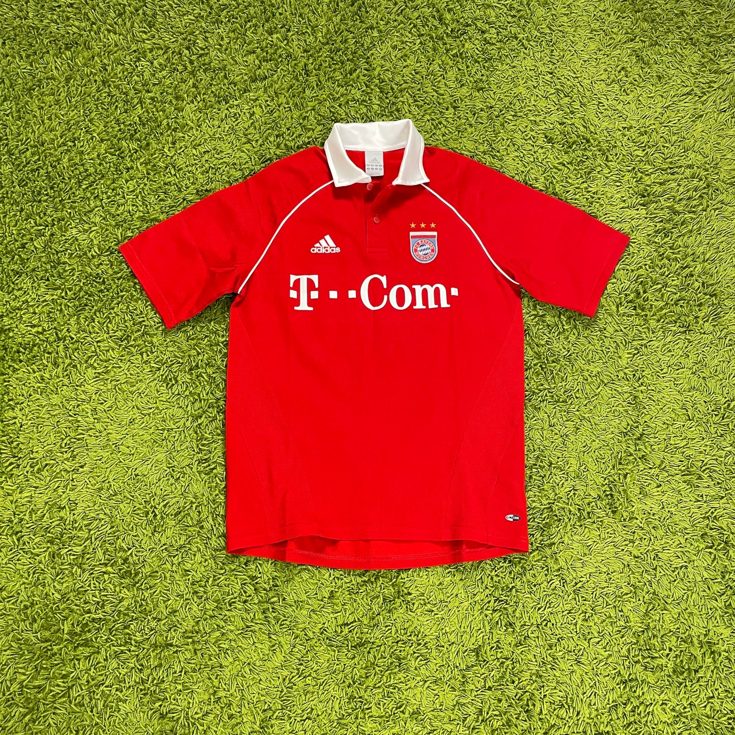Adidas FC Bayern München Trikot rot Größe M 2004 2005