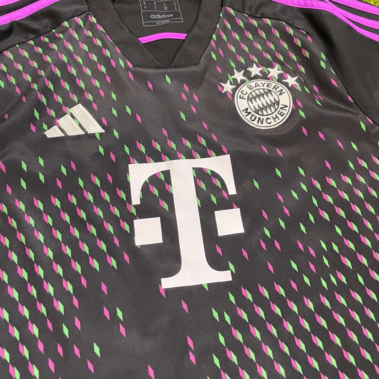 Adidas FC Bayern München Trikot TEL schwarz Größe M 2022 2023