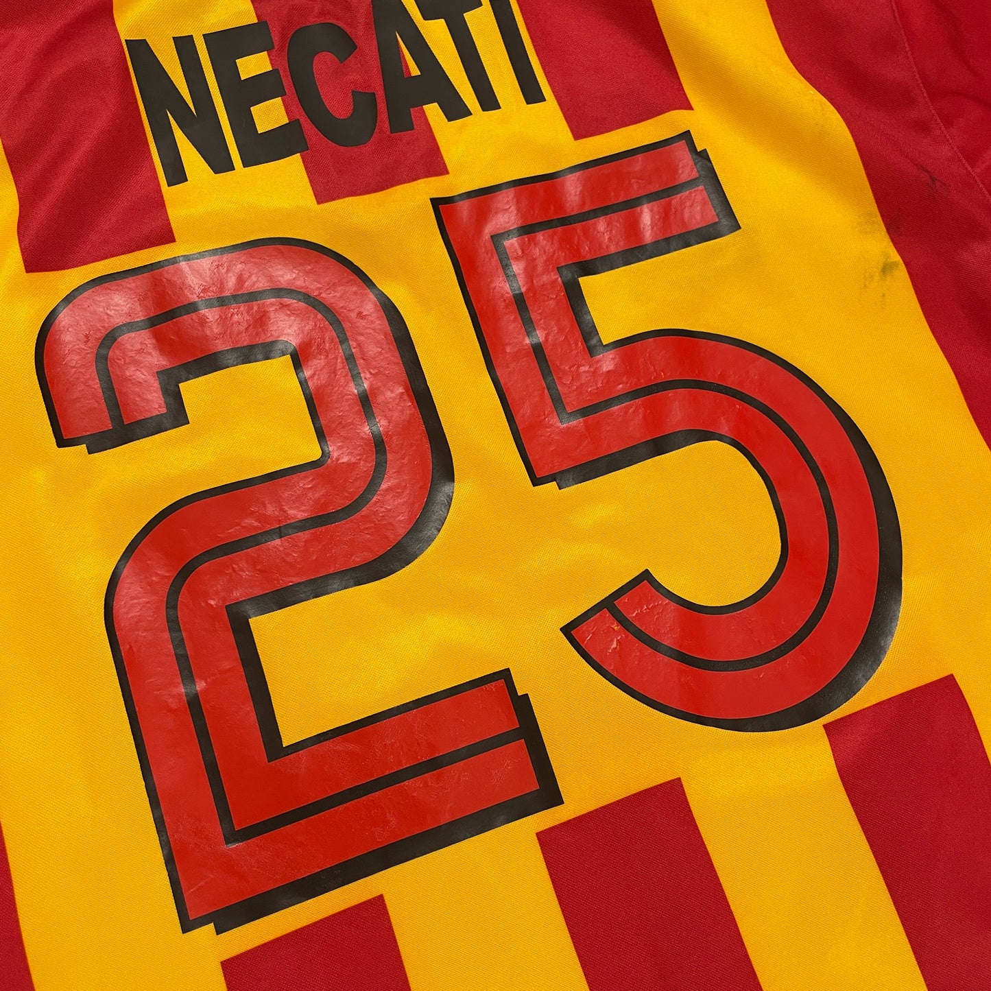 Umbro Galatasaray SK Trikot Necati Ates Größe XL rot 2004 2005 Matchworn