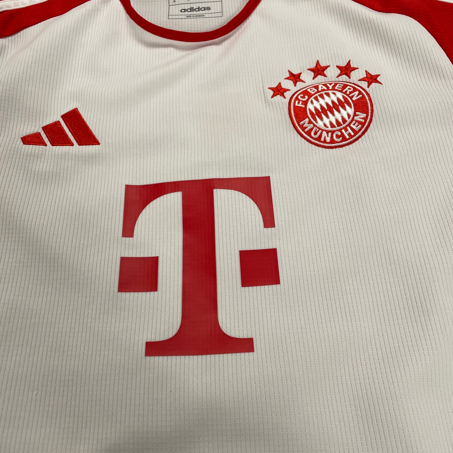 Adidas Musiala FC Bayern München Trikot weiß Größe M 2022 2023