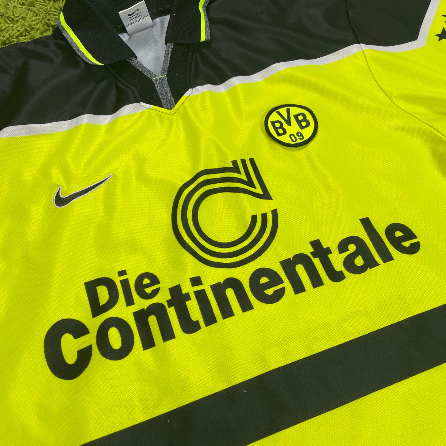 Nike Borussia Dortmund BvB Trikot gelb Größe XL 1997 1998