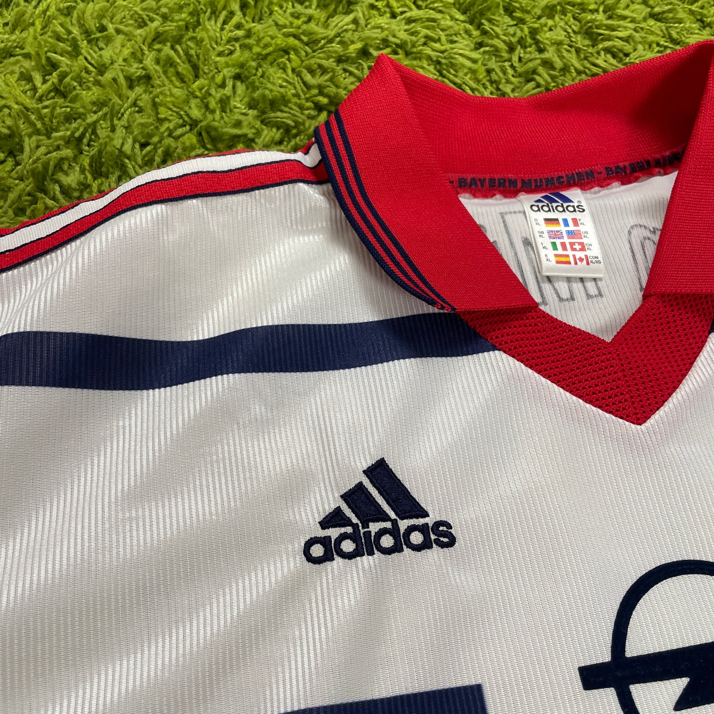 Adidas FC Bayern München Trikot weiß Größe XL 1998 2000