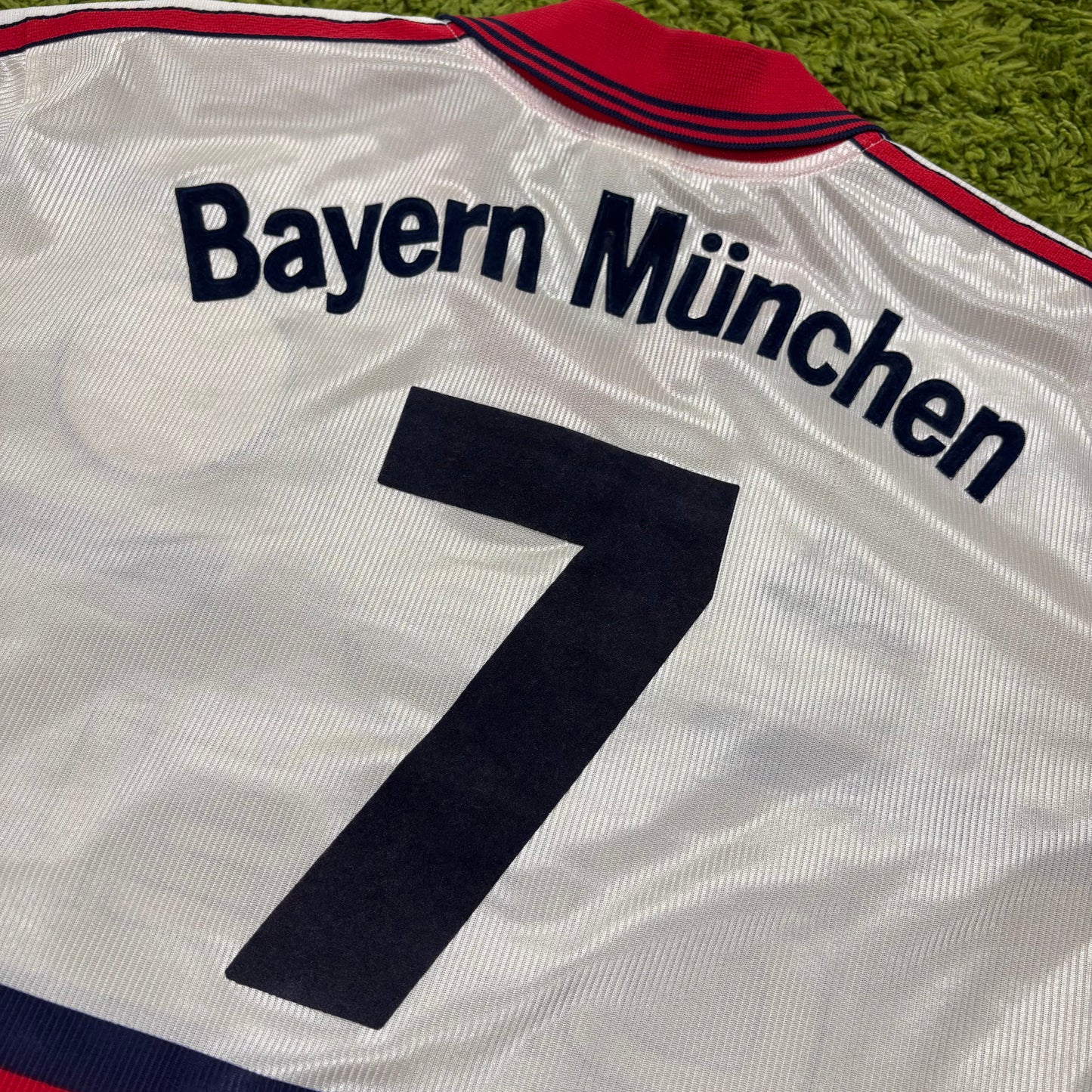 Adidas Fc Bayern München Scholl Trikot Weiß Größe M 1998 2000