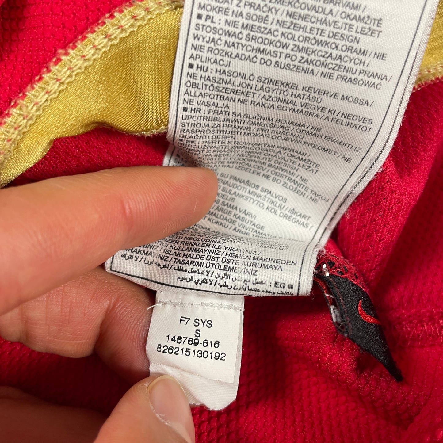 Nike Arsenal FC Fabregas Trikot rot Größe S 2006 2008