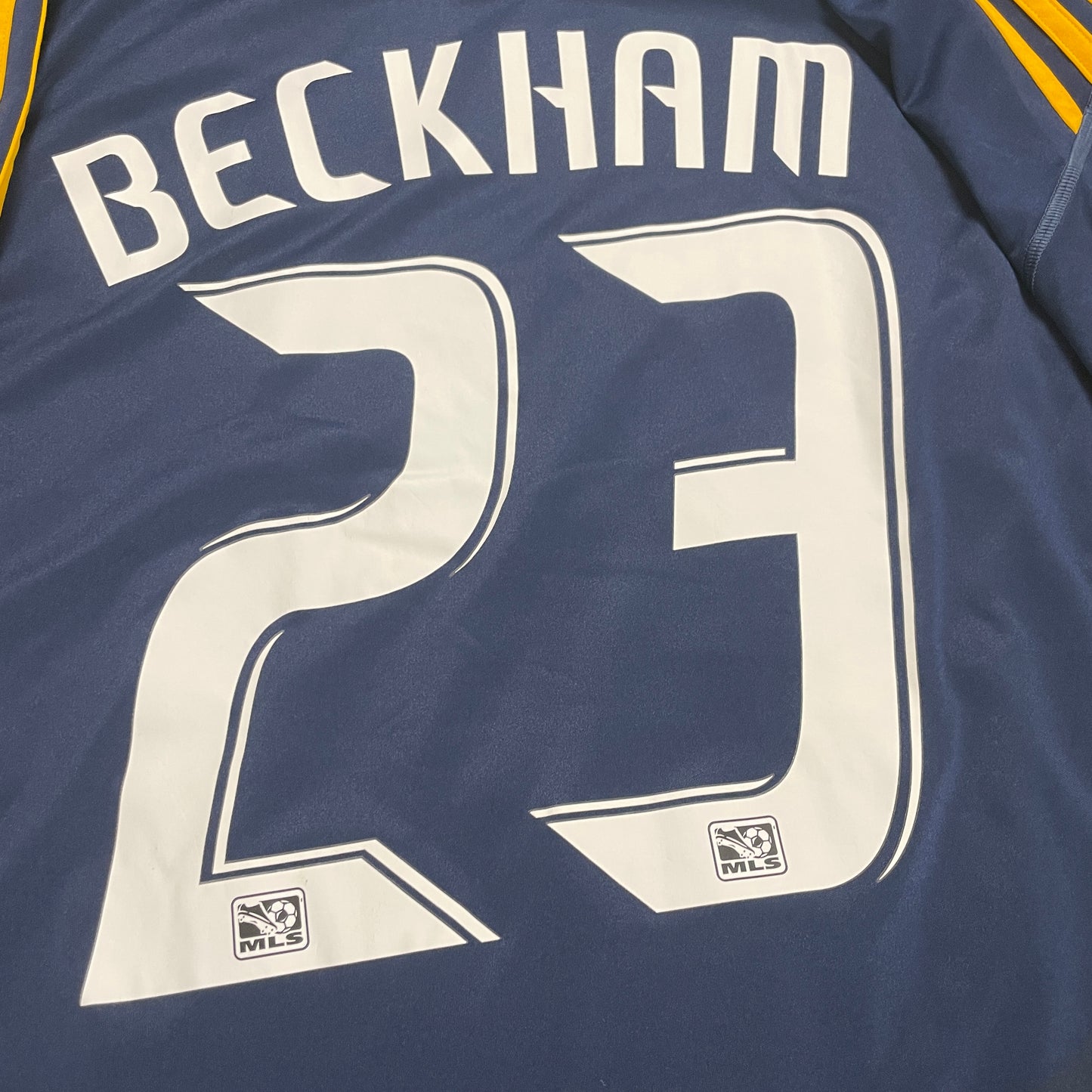 Adidas LA Galaxy Beckham Trikot blau Größe M 2008 2009
