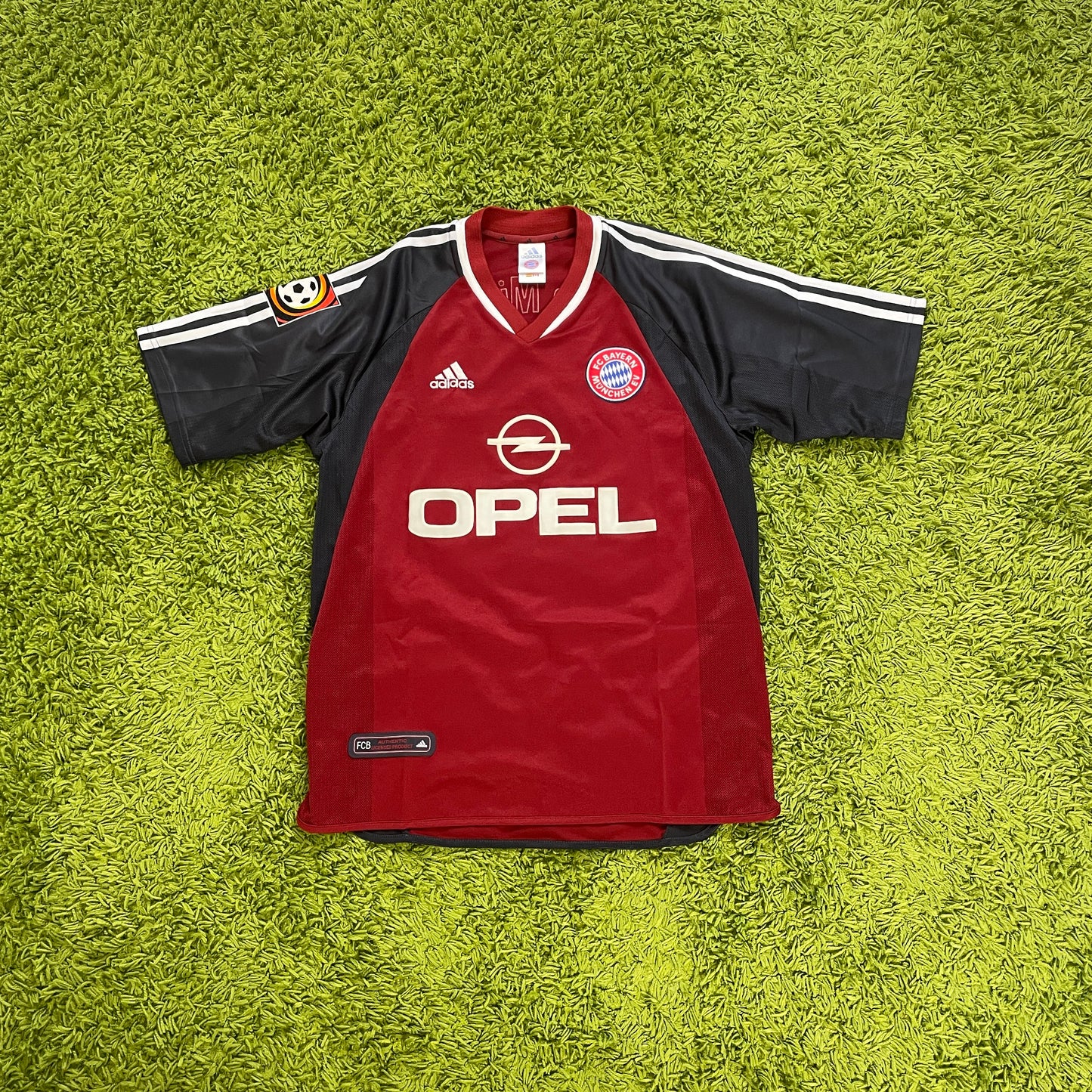 Adidas FC Bayern München Trikot rot Hargreaves Größe M 2001 2002