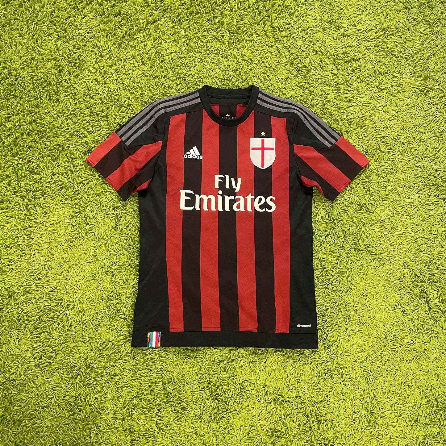 Adidas AC Mailand Milan Trikot schwarz Größe M 2015 2016