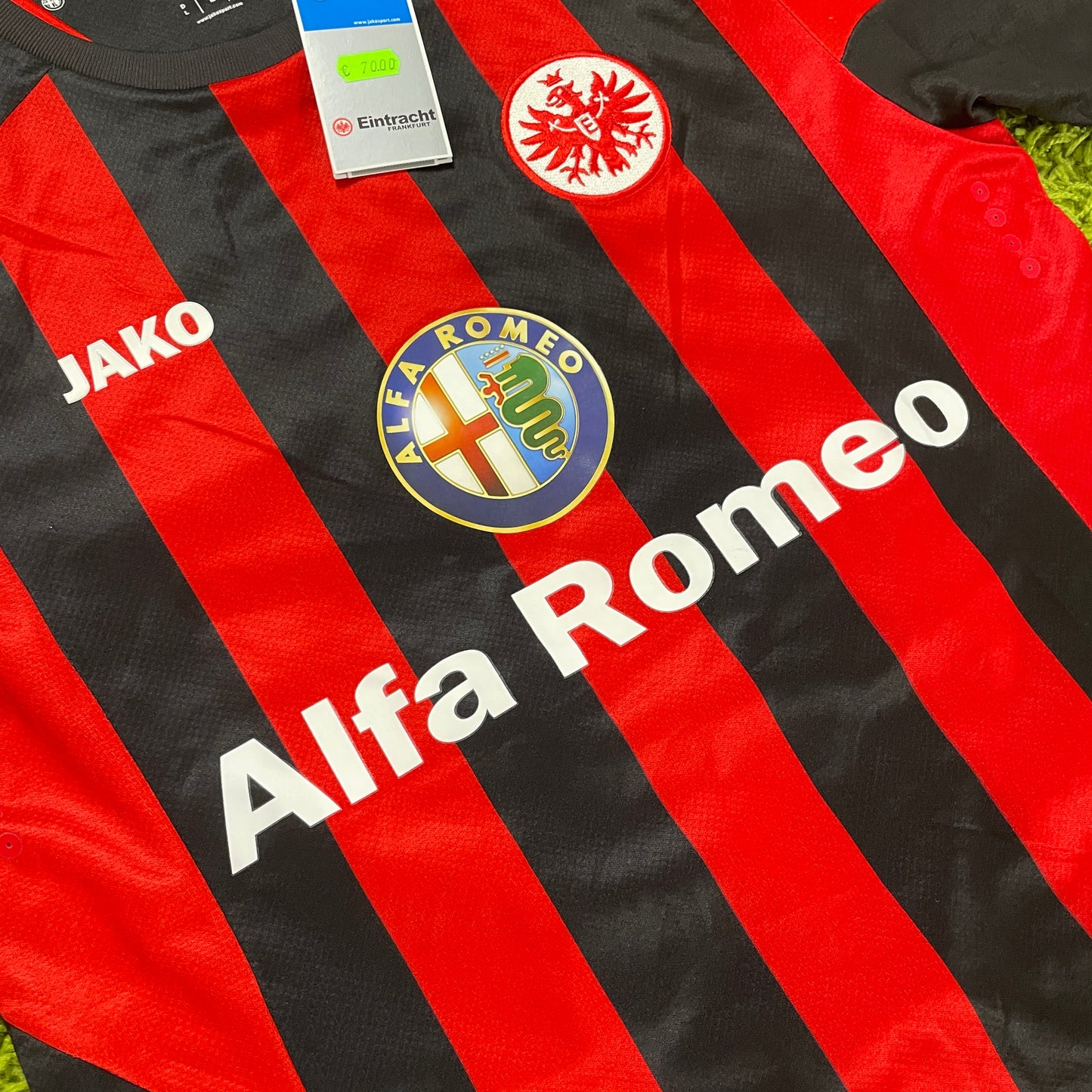 Jako Eintracht Frankfurt SGE Trikot rot Größe L 2013 2014