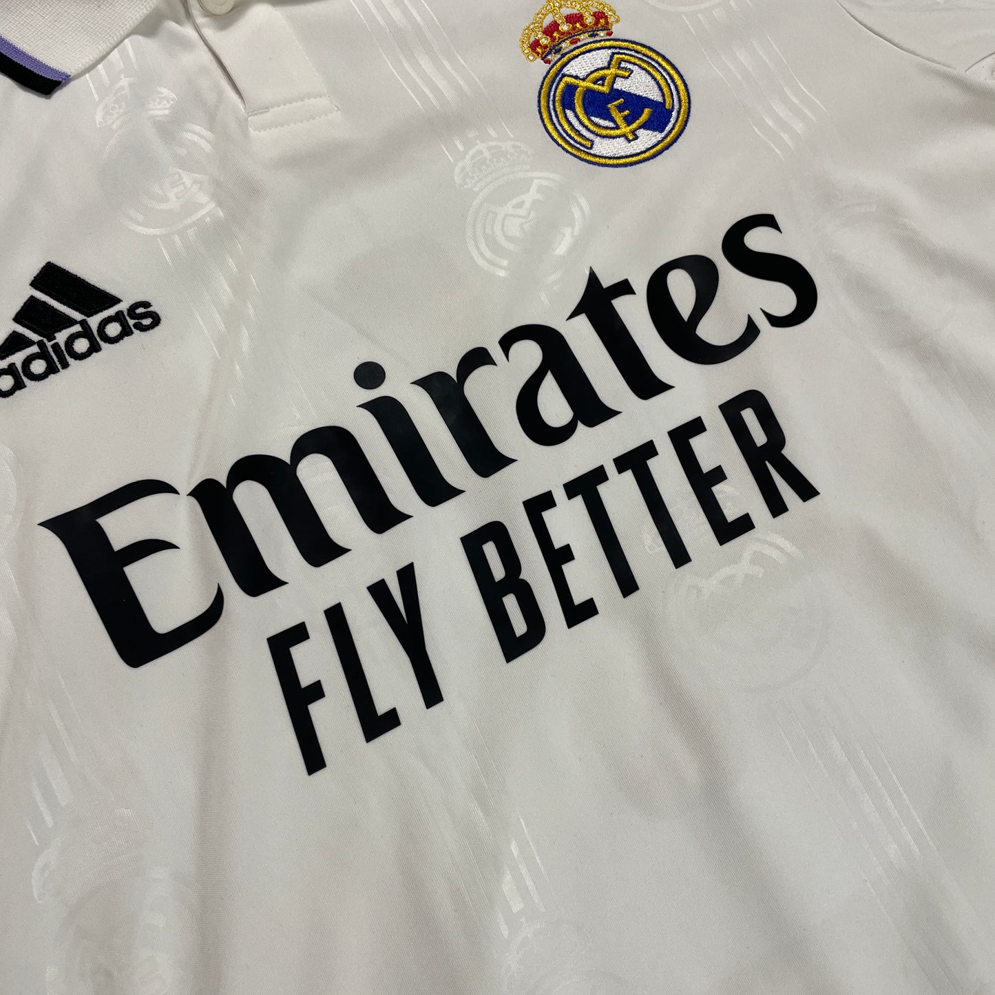 Adidas Real Madrid Benzema Trikot weiß Größe M 2022 2023