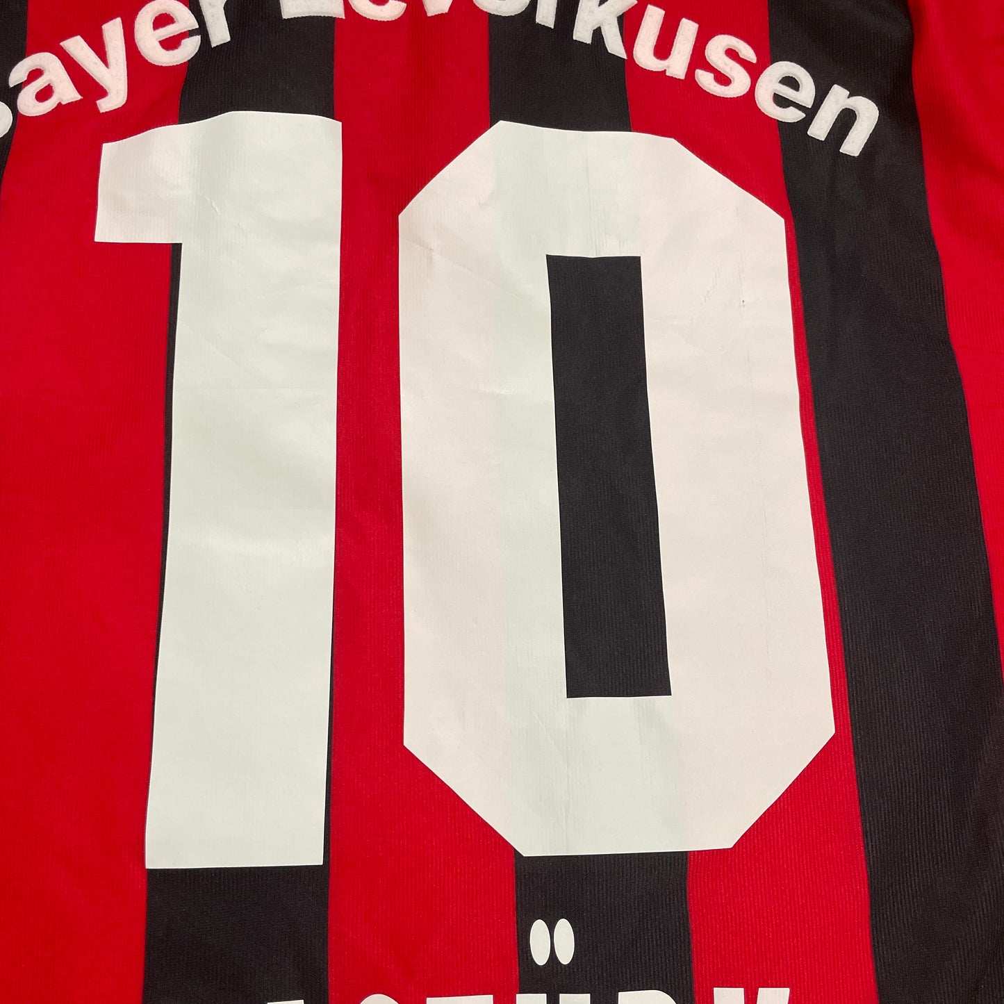 Adidas Bayer 04 Leverkusen Bastürk Trikot rot Größe XL 2001 2002