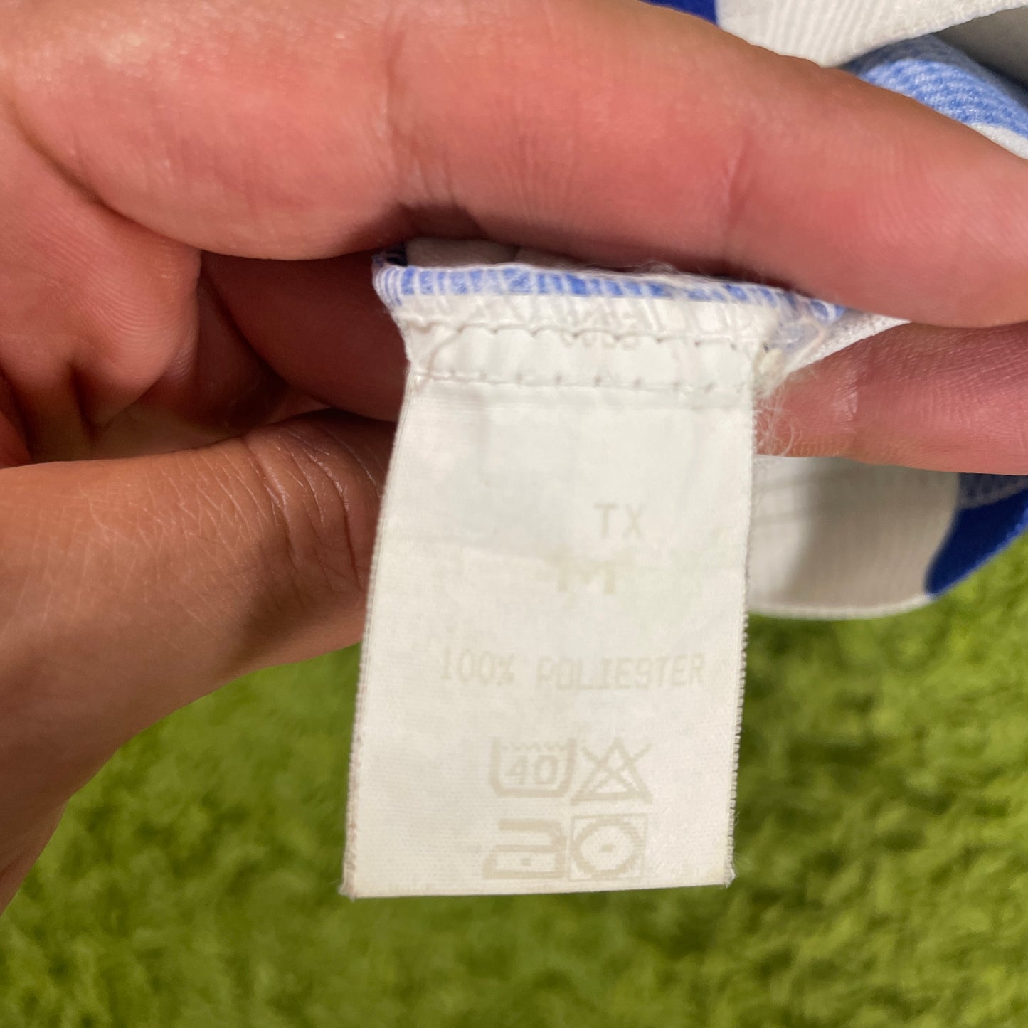Kelme Huelva Trikot blau Größe L - XL 1996 1997