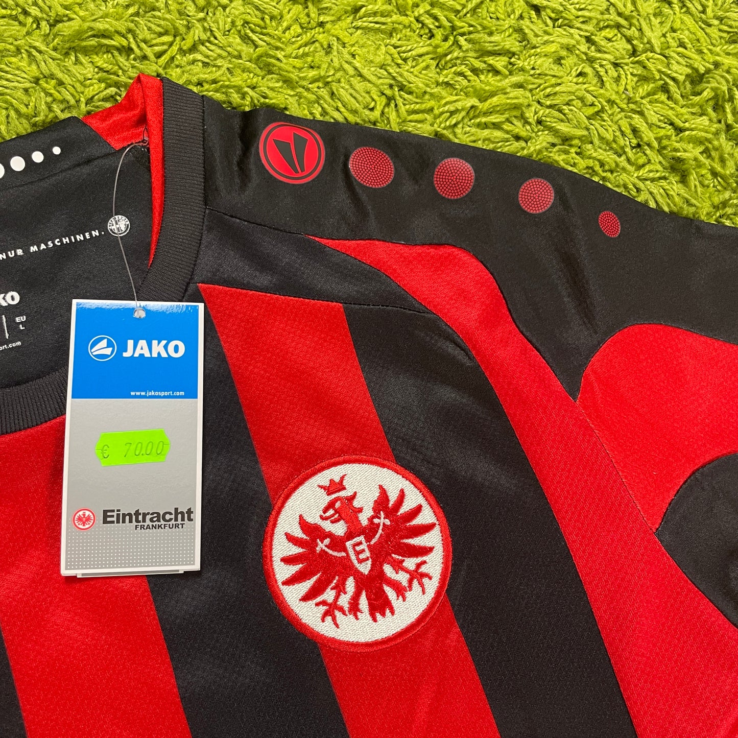 Jako Eintracht Frankfurt SGE Trikot rot Größe L 2013 2014