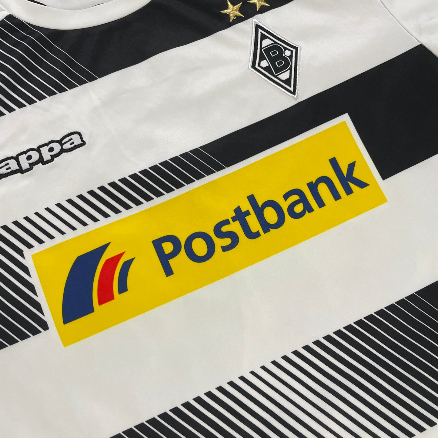 Kappa Borussia Mönchengladbach Elvedi Trikot weiß Größe XL 2016 2017