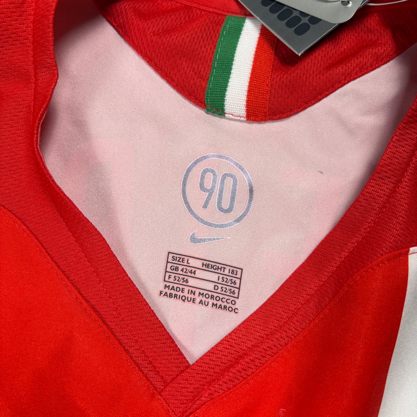 Nike Juventus Turin Vieira Trikot rot Größe L signiert 2005 2006
