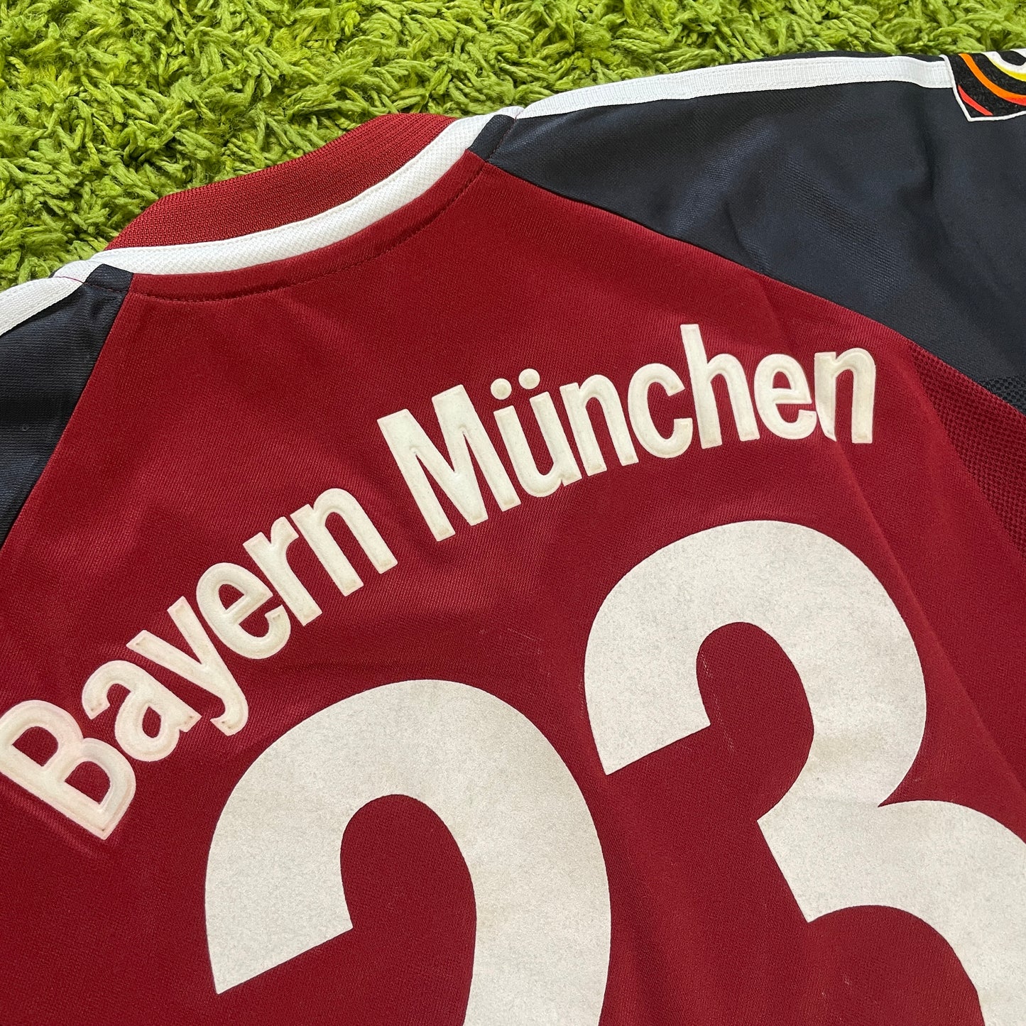 Adidas FC Bayern München Trikot rot Hargreaves Größe M 2001 2002