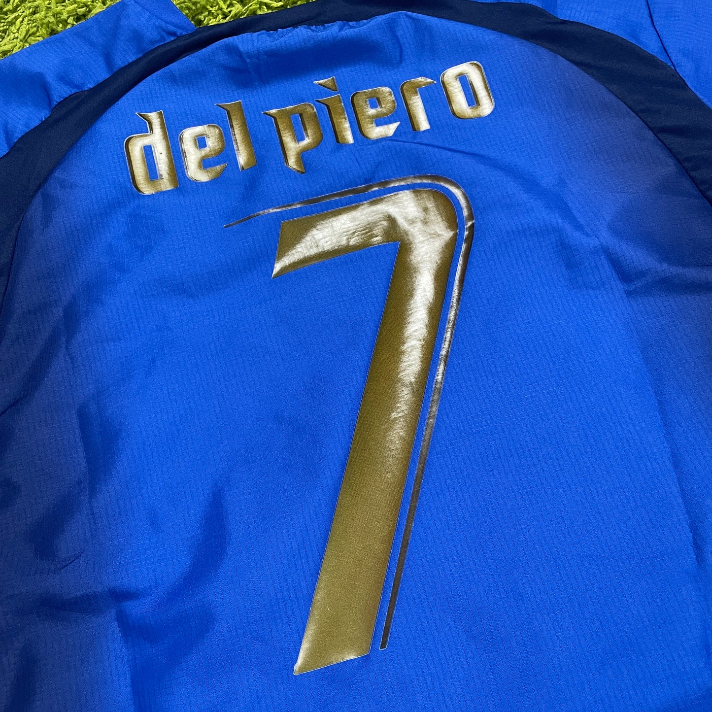 Puma Italien Del Piero Trikot blau Größe XL 2006