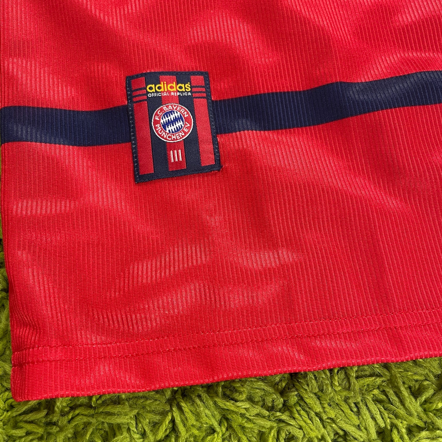 Adidas FC Bayern München Strunz Trikot weiß Größe L 1998 2000