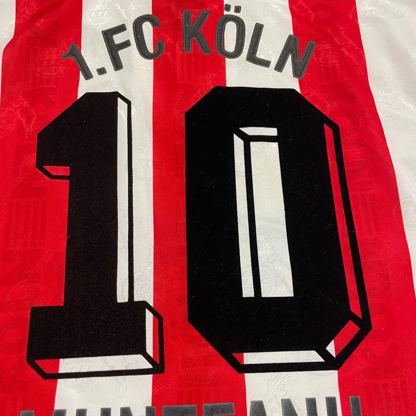 Puma 1. FC Köln Munteanu Trikot weiß Größe M 1995 1996