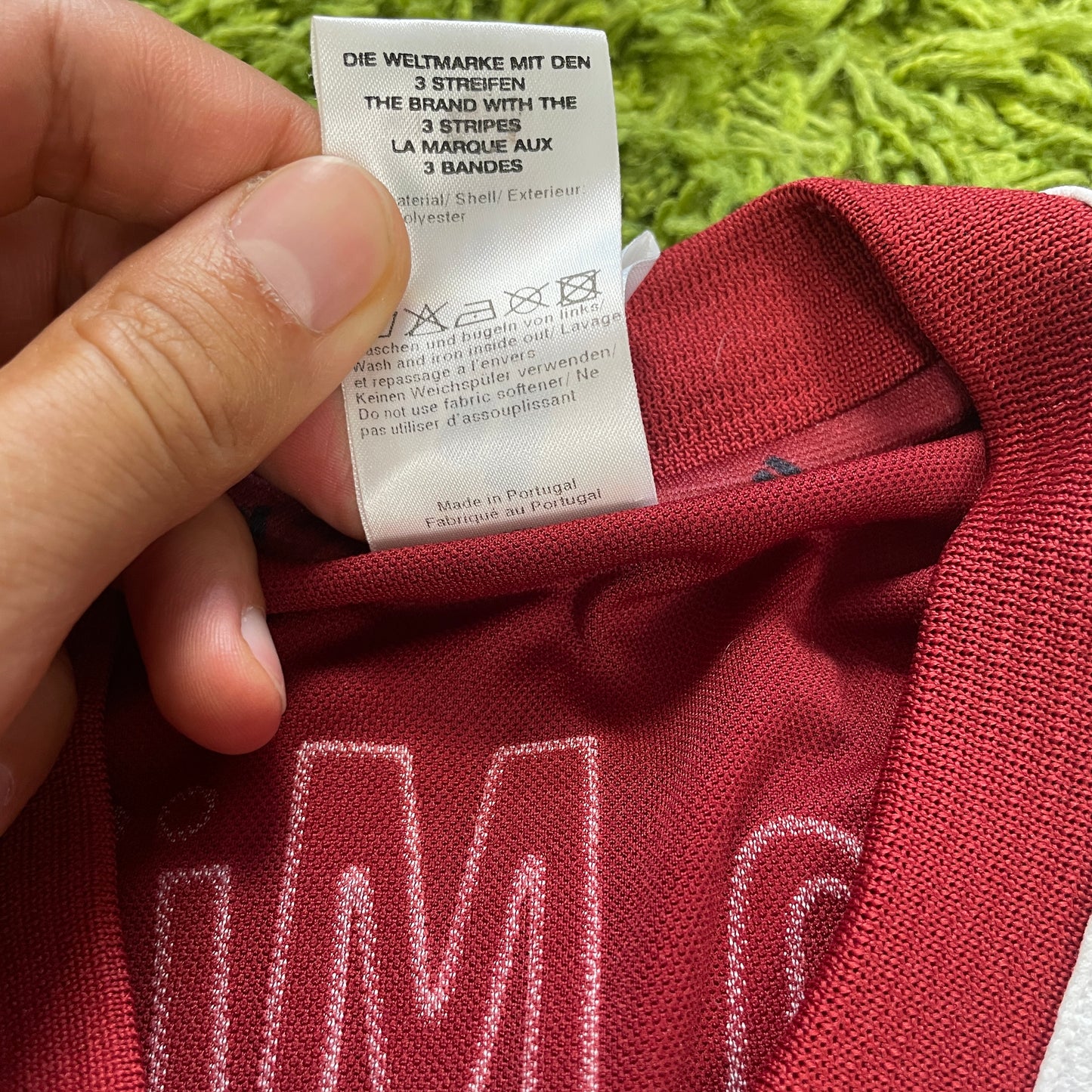 Adidas FC Bayern München Trikot rot Hargreaves Größe M 2001 2002