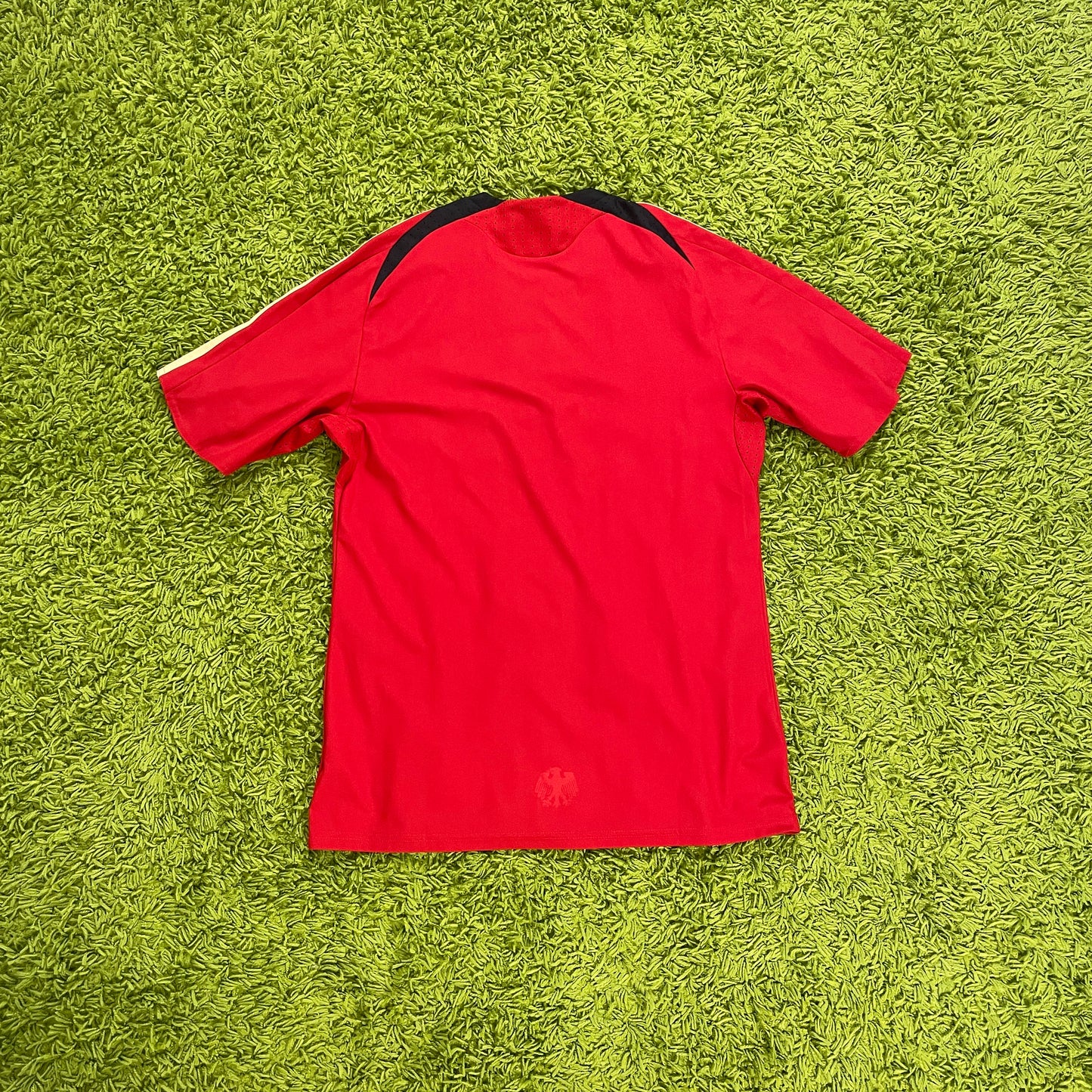Adidas Deutschland Trikot rot schwarz Größe M 2008