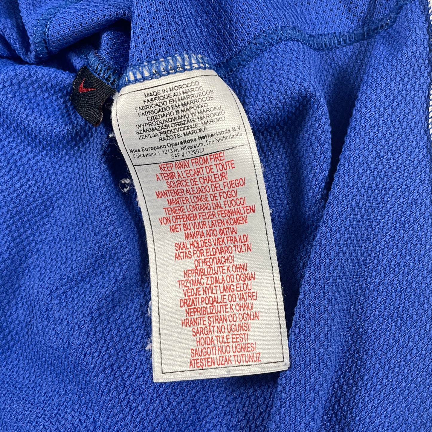Nike Brasilien Trikot blau Größe L 2006 2008