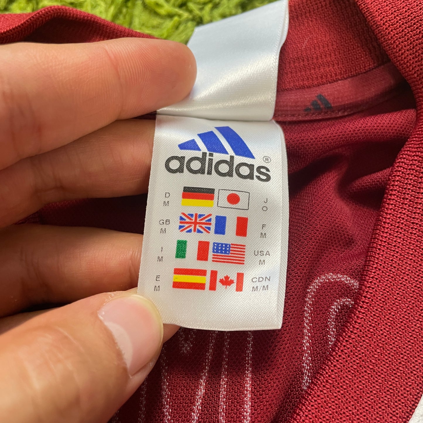 Adidas FC Bayern München Trikot rot Hargreaves Größe M 2001 2002