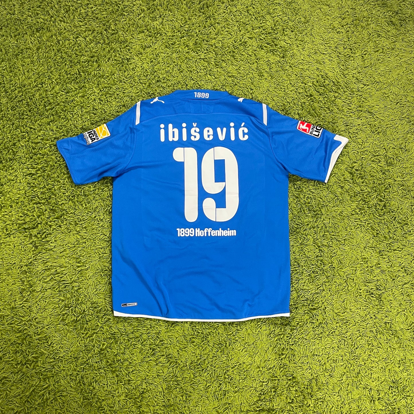 Puma TSG Hoffenheim 1899 Ibisevic Trikot blau Größe L 2009 2010