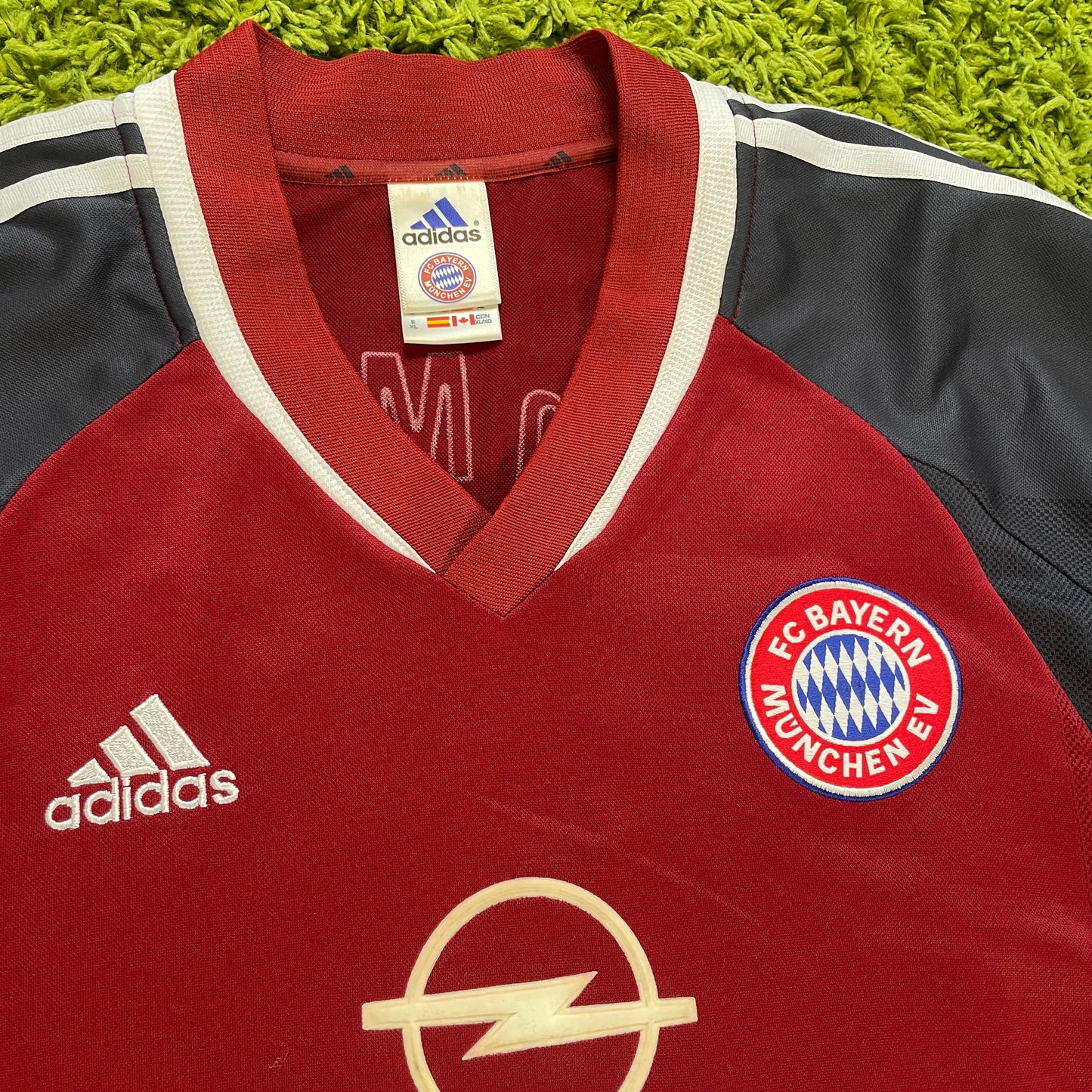 Adidas FC Bayern München Santa Cruz Trikot rot Größe XL 2001 2002