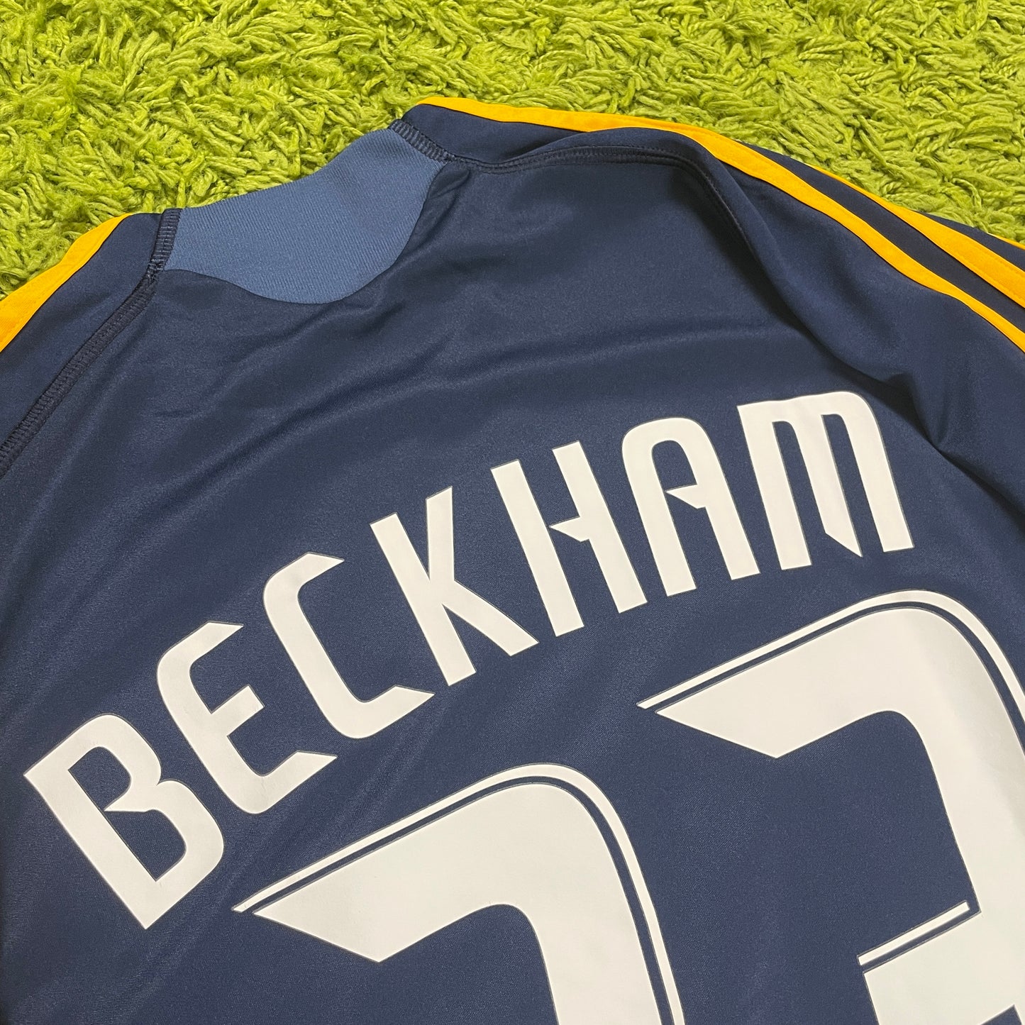 Adidas LA Galaxy Beckham Trikot blau Größe M 2008 2009